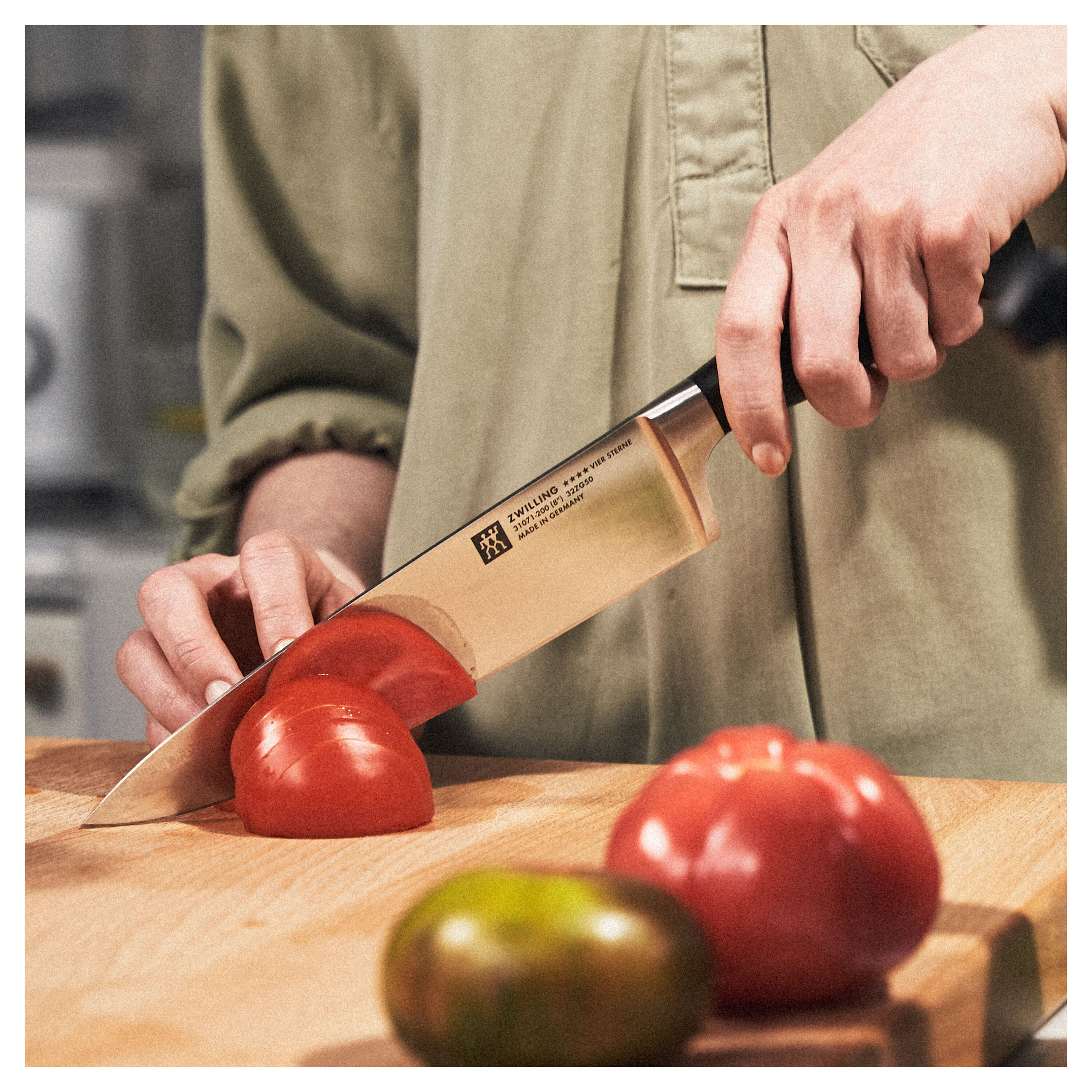 Cuchillo cebollero Four Star Zwilling - Negro 20 cm Negro-5