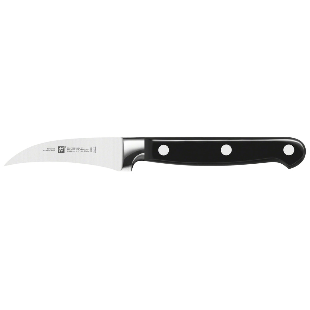 Imagen 1 de Cuchillo pelador Professional S Zwilling - Negro 7 cm Negro