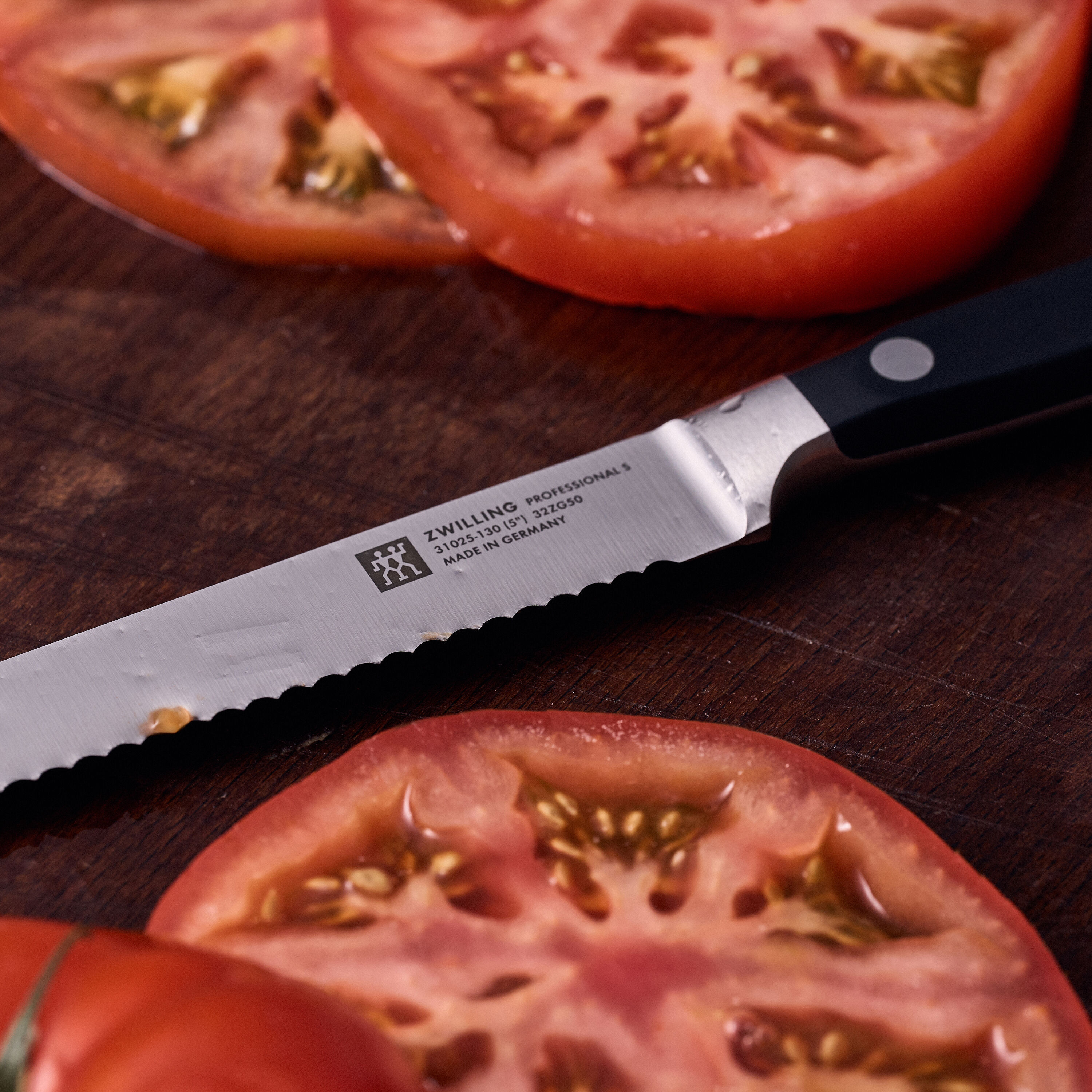 Cuchillo universal Professional S Zwilling - Negro 13 cm Negro-4