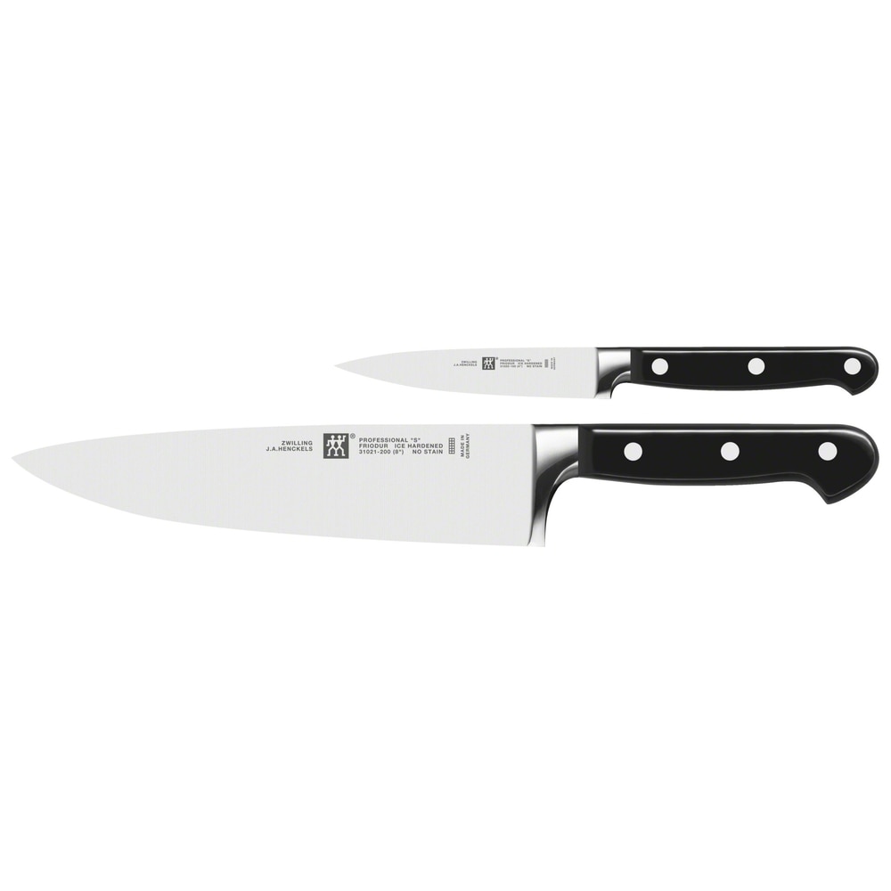 Juego de 2 cuchillos Professional S Zwilling - Negro Negro-1