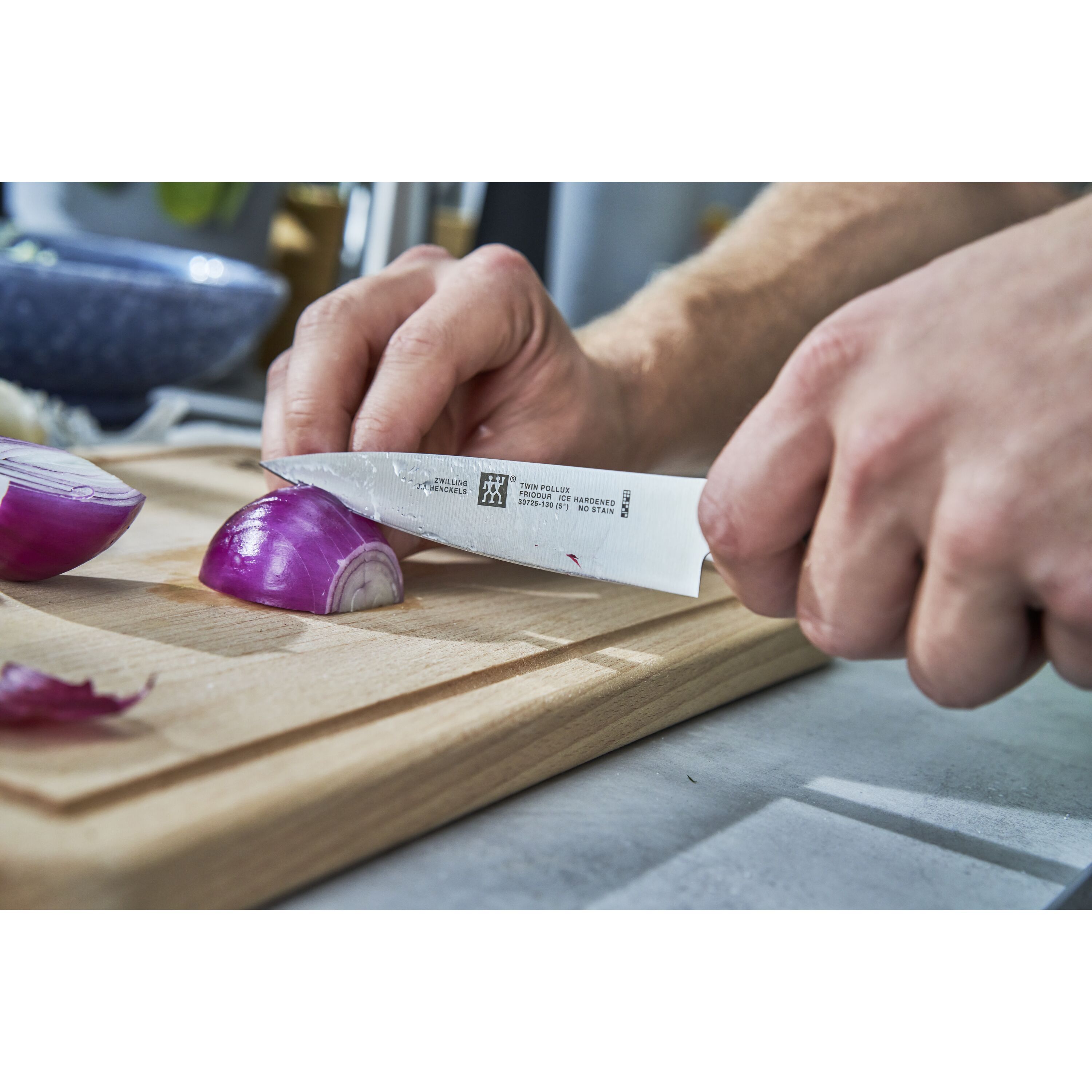 Cuchillo cocinero compacto 13 cm Twin Pollux Zwilling - Negro Negro-3