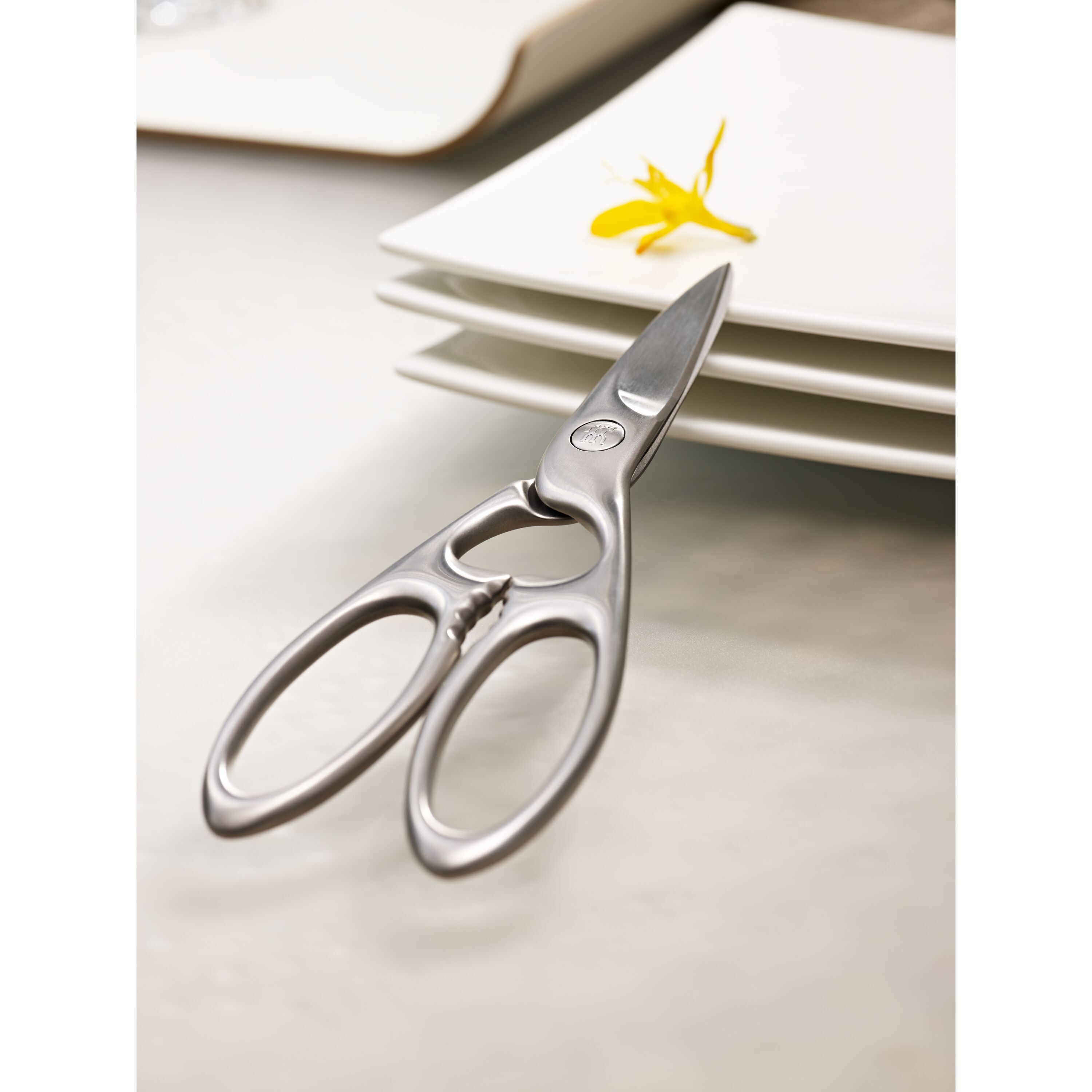 Tijeras multiusos de acero mate Twin Select Zwilling - Plata 20 cm Plata-3