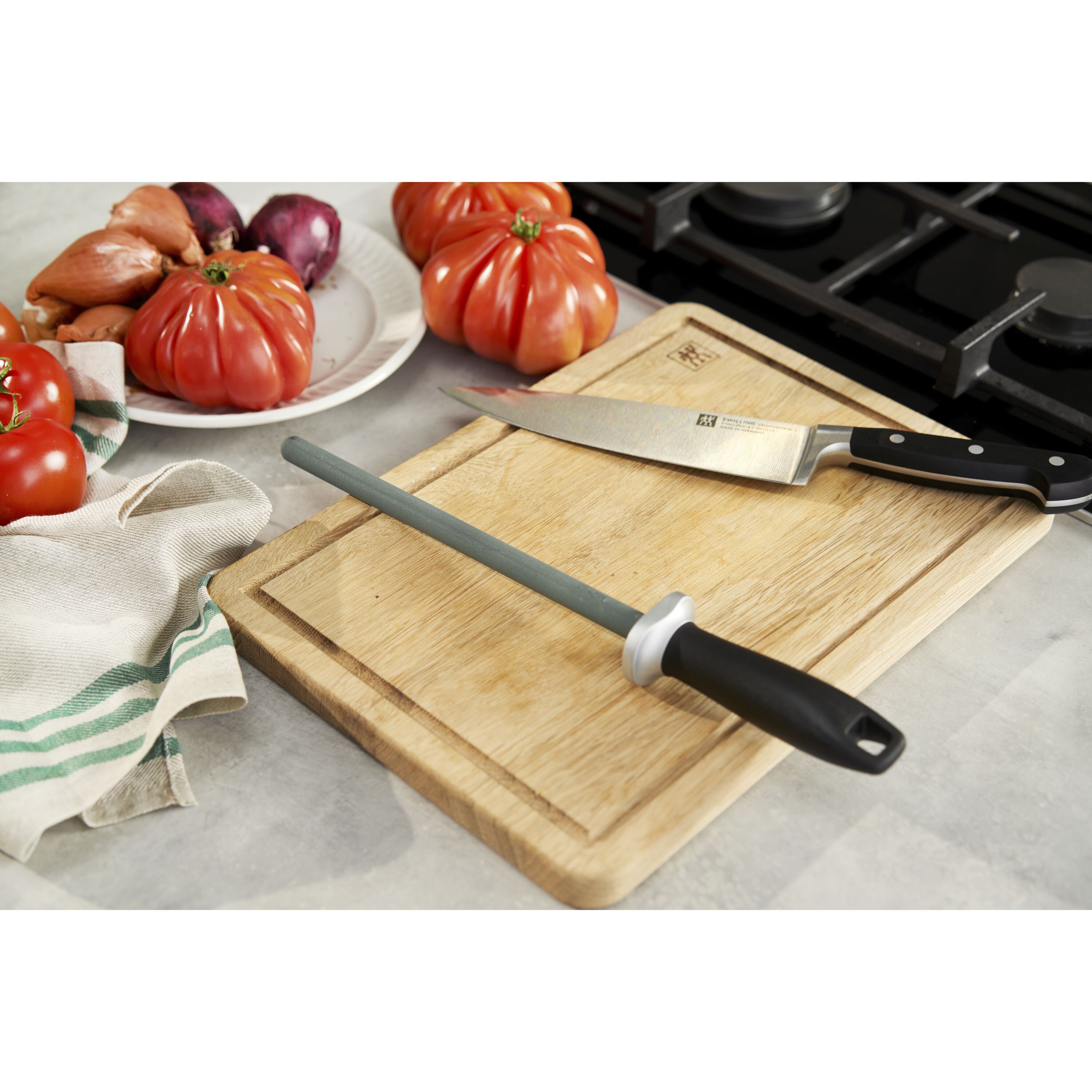 Chaira de afilado 23 cm Zwilling - Negro Negro-2