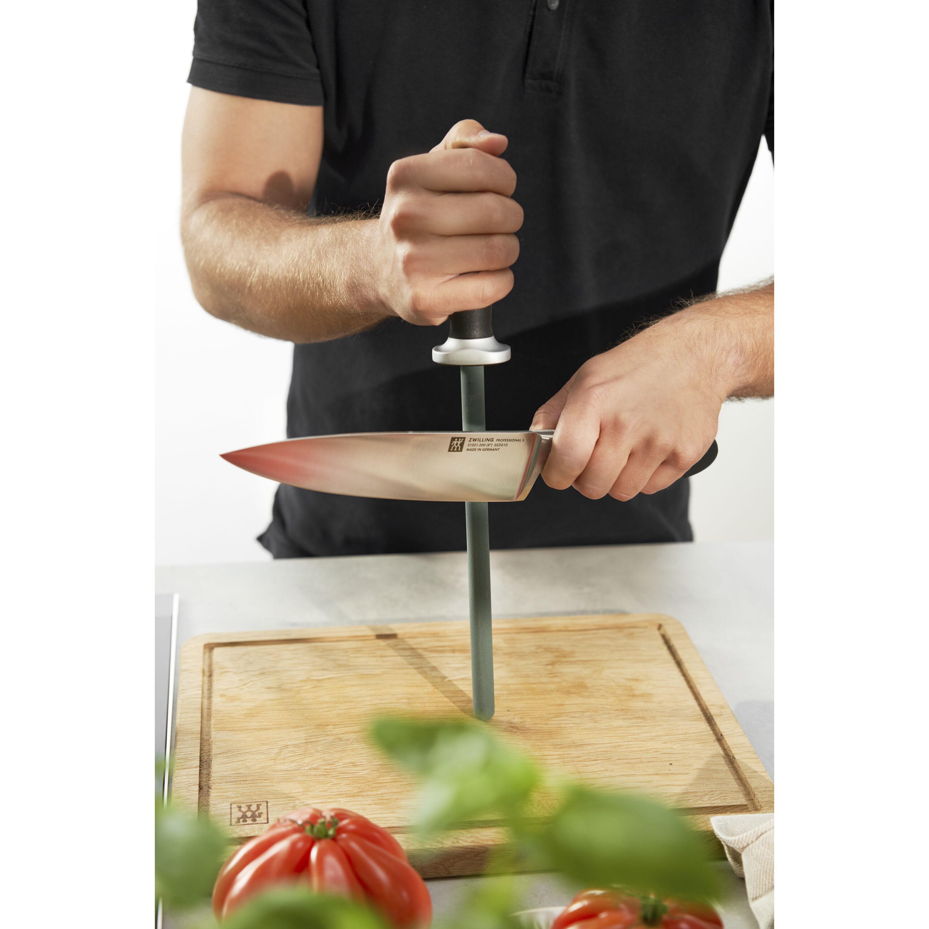 Chaira de afilado 23 cm Zwilling - Negro Negro-4