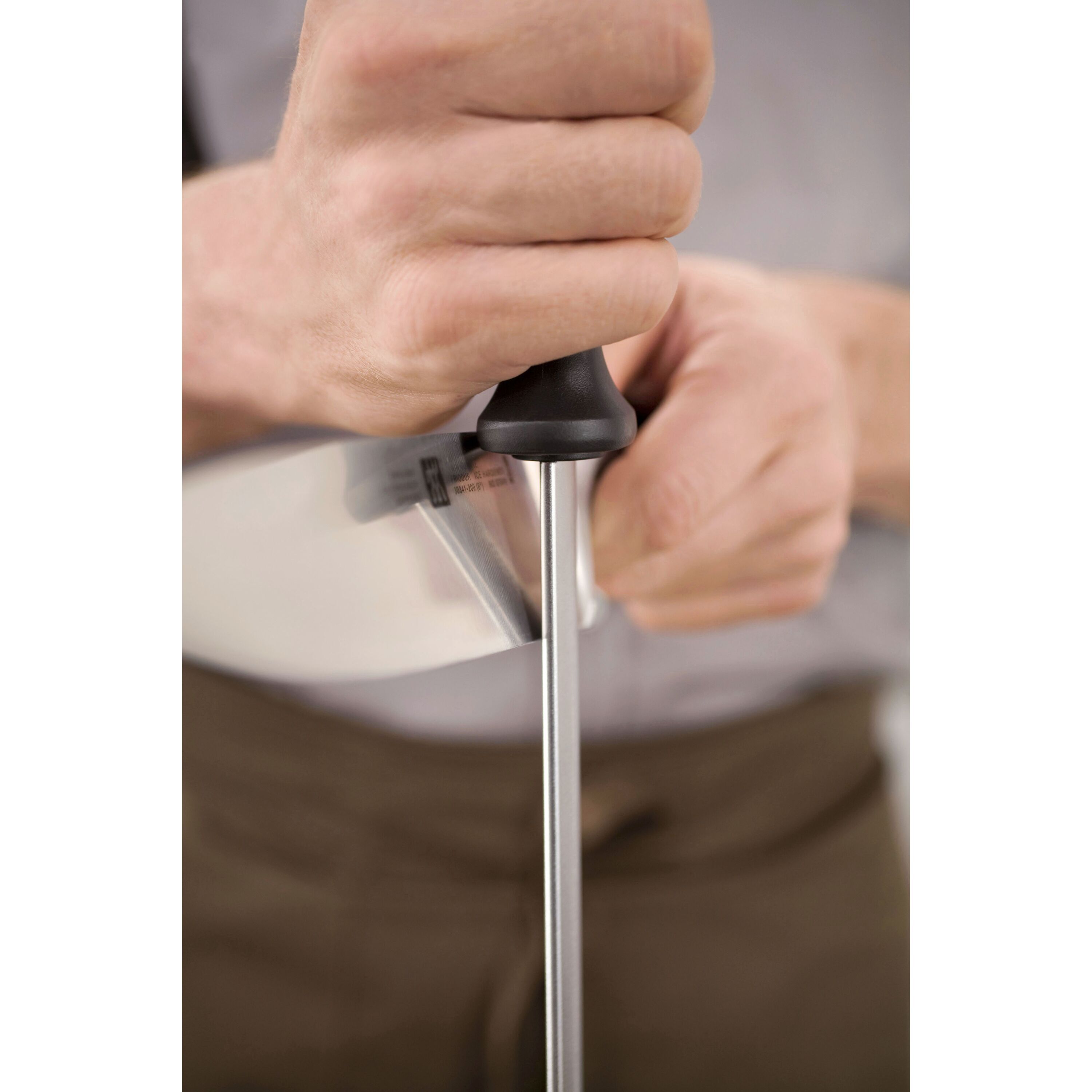 Chaira de afilado 26 cm diamante Zwilling - Negro Negro-3