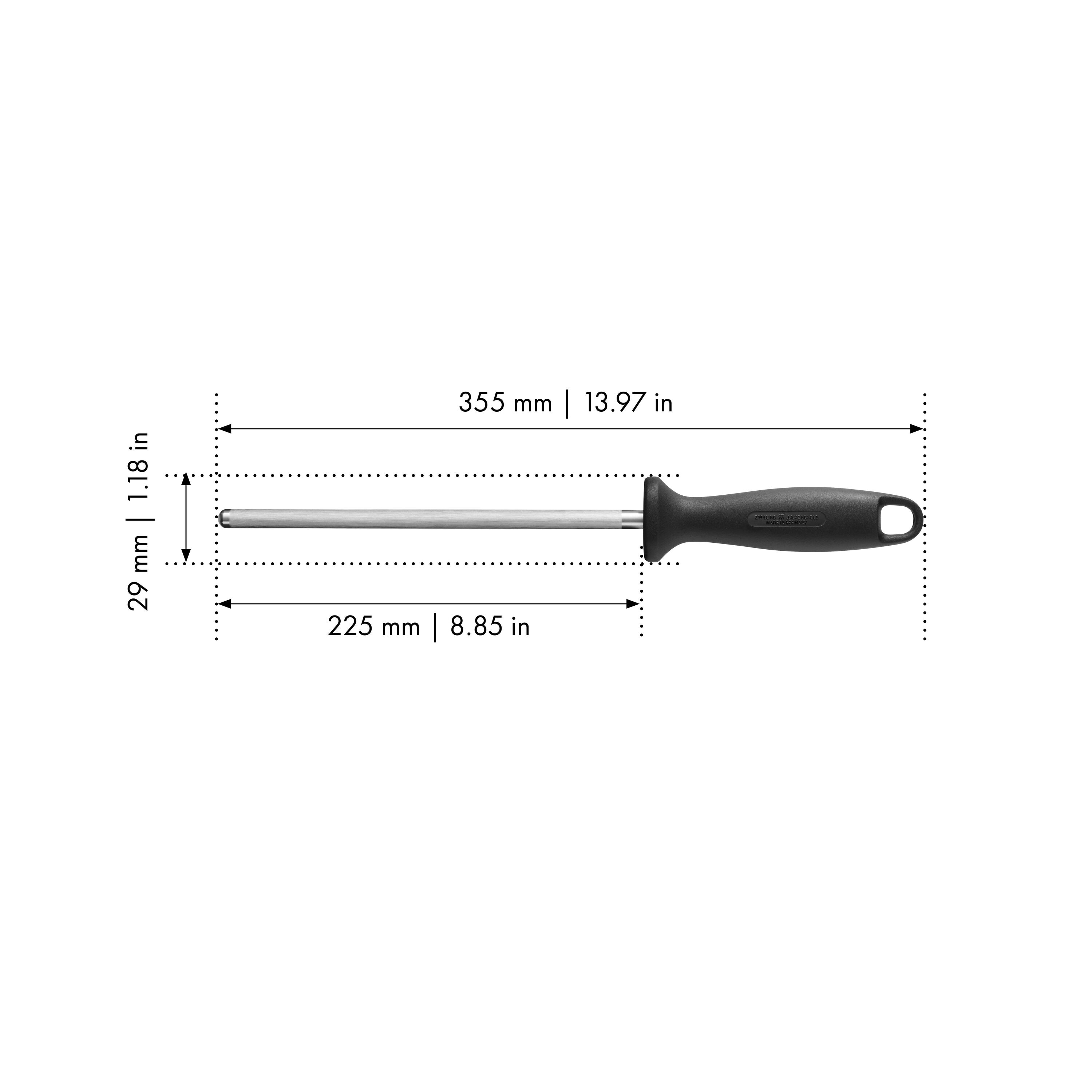 Imagen 2 de Chaira de afilado Zwilling - Negro 26 cm Negro