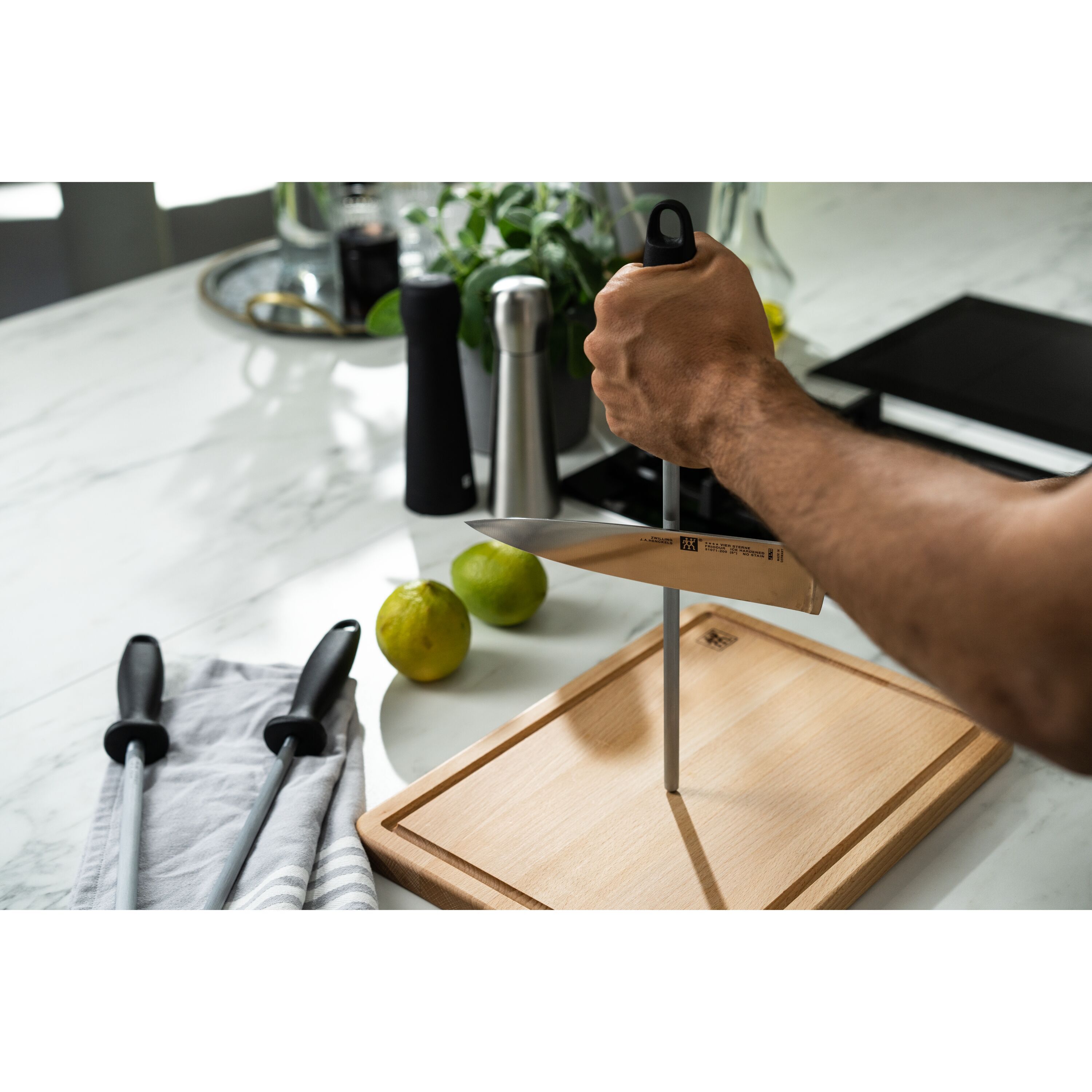 Imagen 4 de Chaira de afilado Zwilling - Negro 26 cm Negro