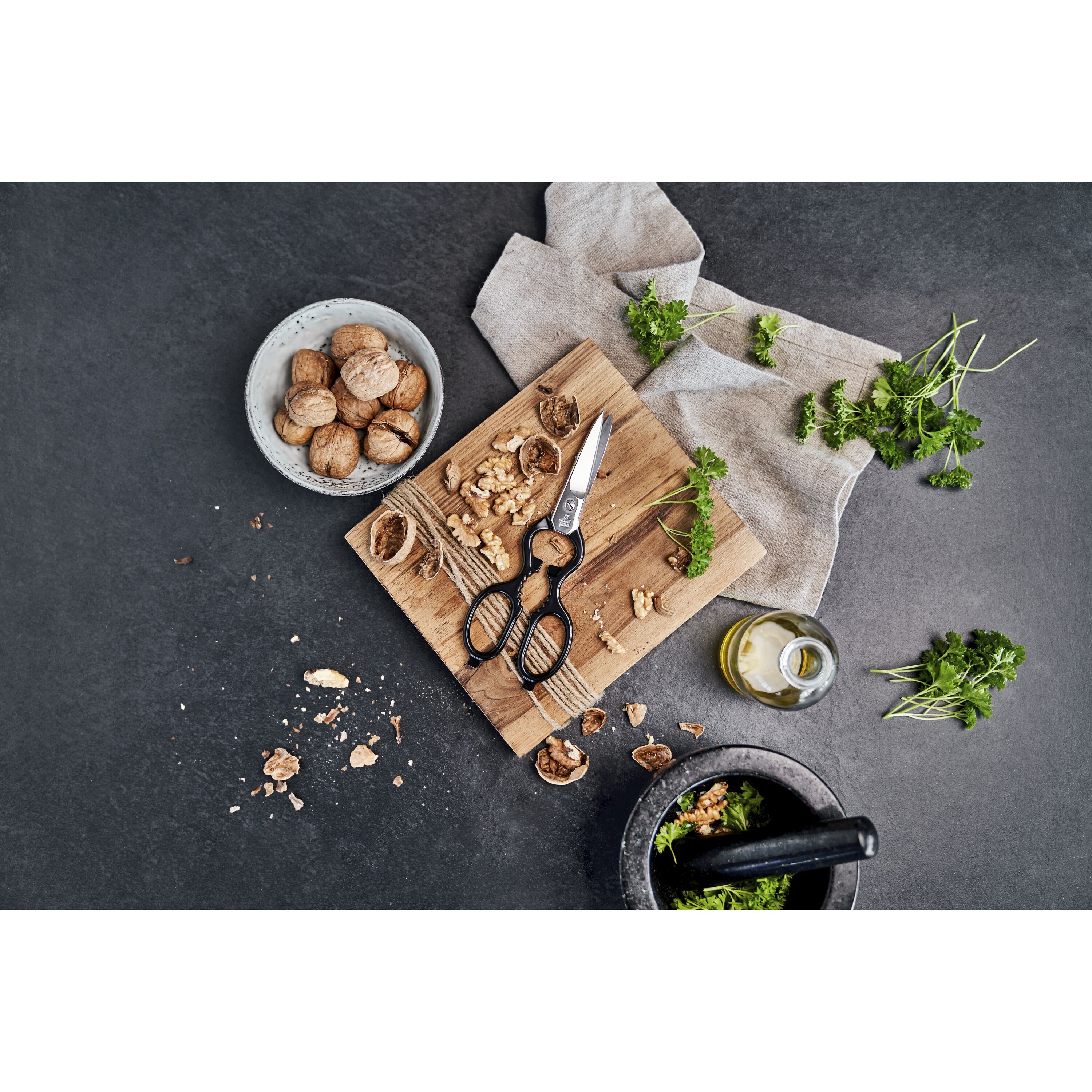 Tijeras de cocina multiusos Küchenhilfe Zwilling - Rojo Negro-2