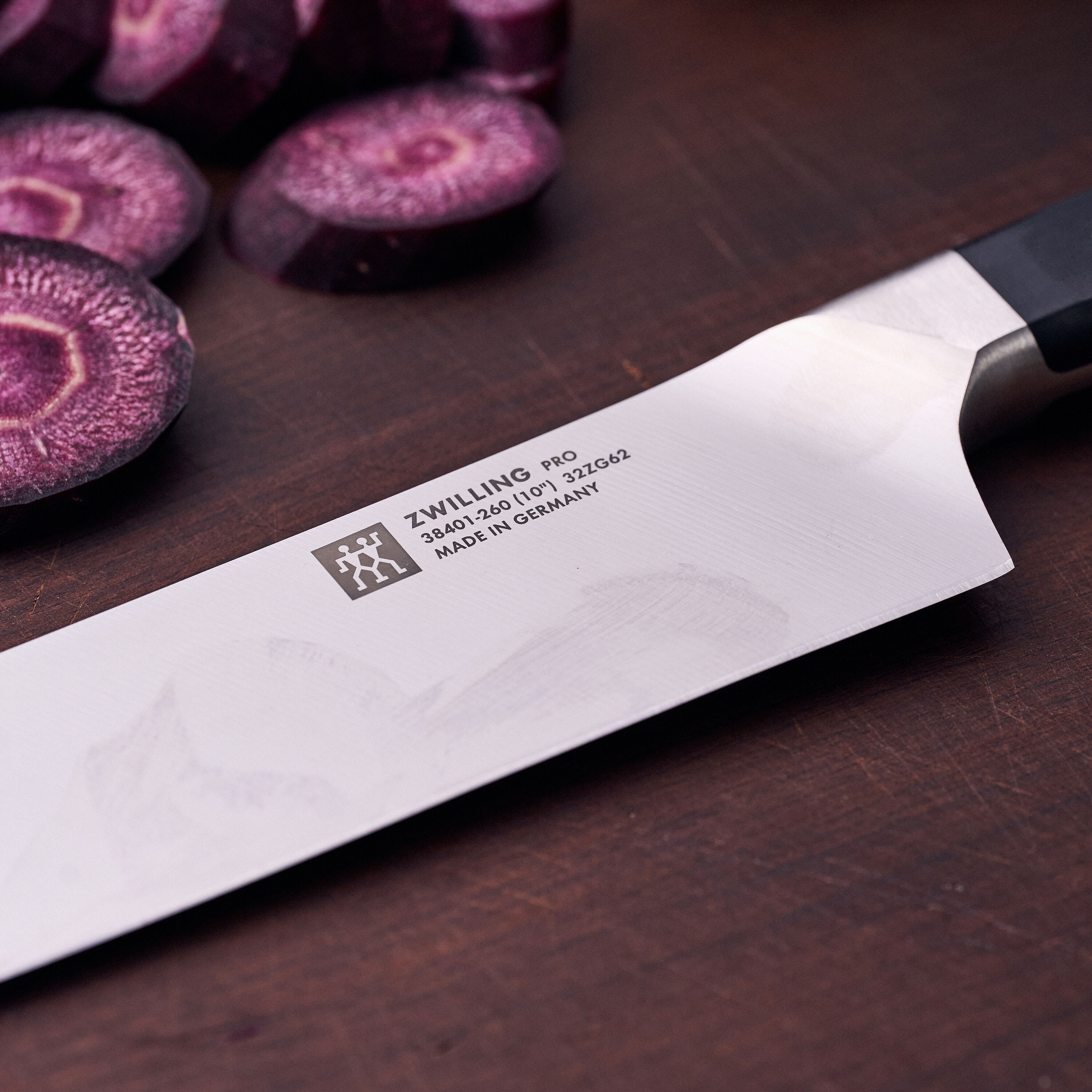 Imagen 3 de Cuchillo de chef Pro Zwilling - Negro 26 cm Negro