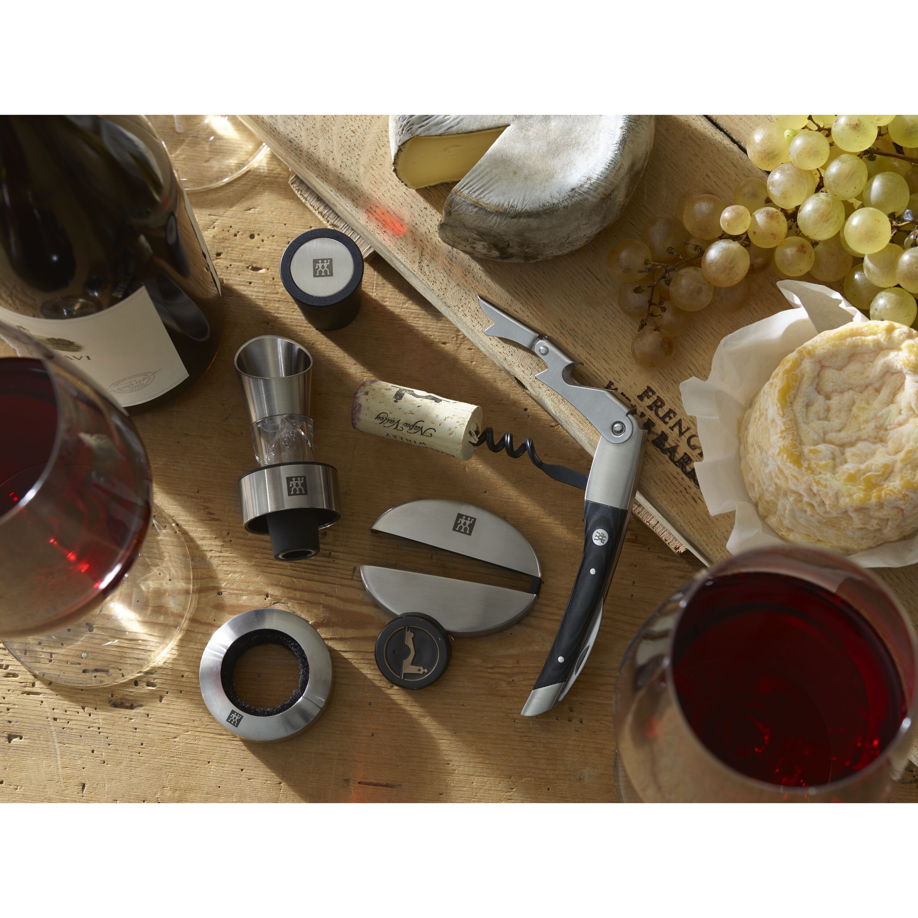 Sacacorcho de camarero satinado Sommelier Zwilling - Negro Negro-2