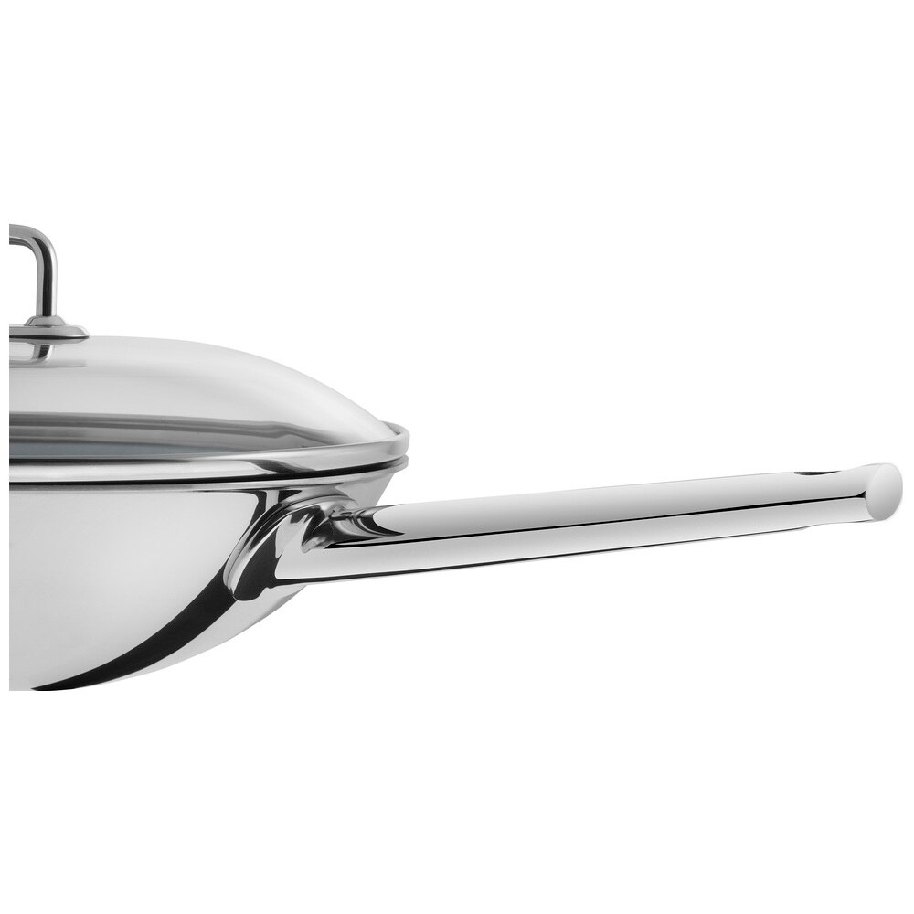 Imagen 2 de Wok con revestimiento cerámico Plus Zwilling - Plata Wok de 32 cm Plata