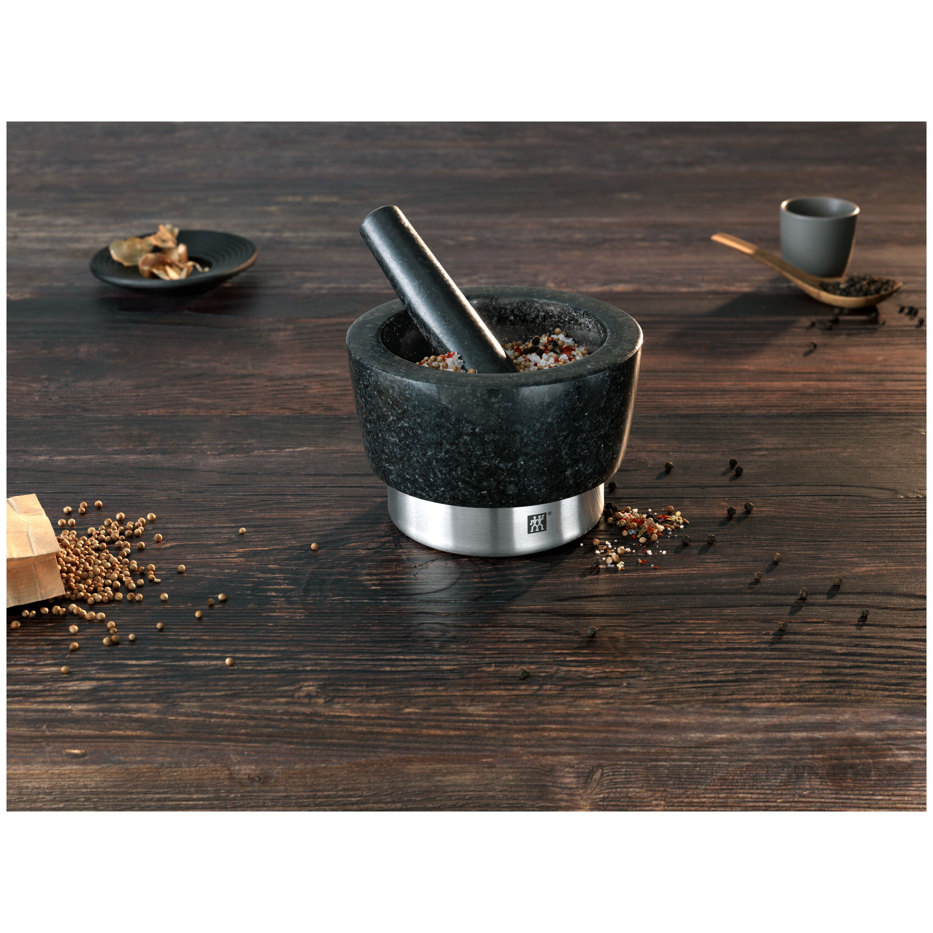 Imagen 2 de Mortero de granito 15 cm Spices Zwilling - Negro Negro
