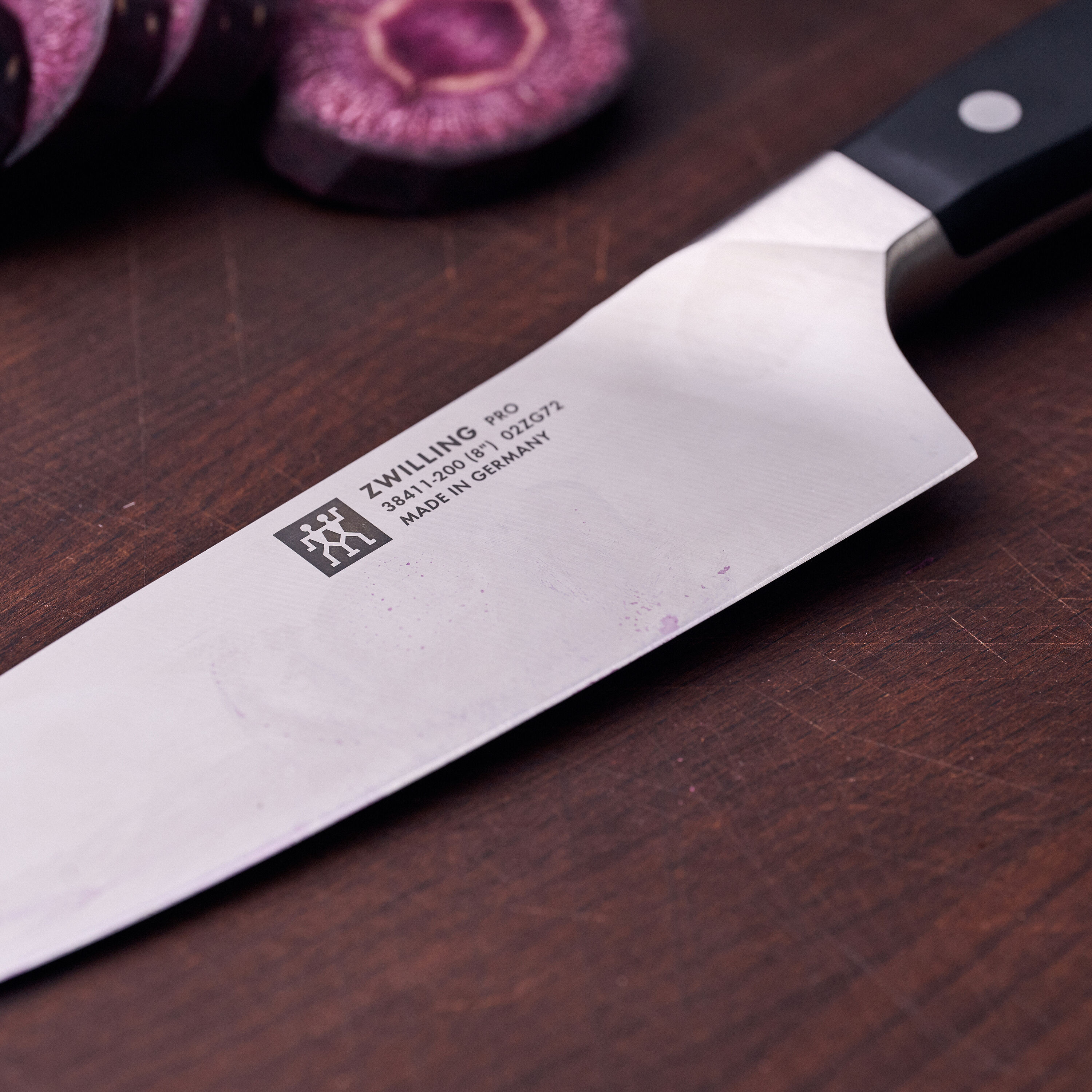 Cuchillo de chef Pro Zwilling - Negro 20 cm Negro-4