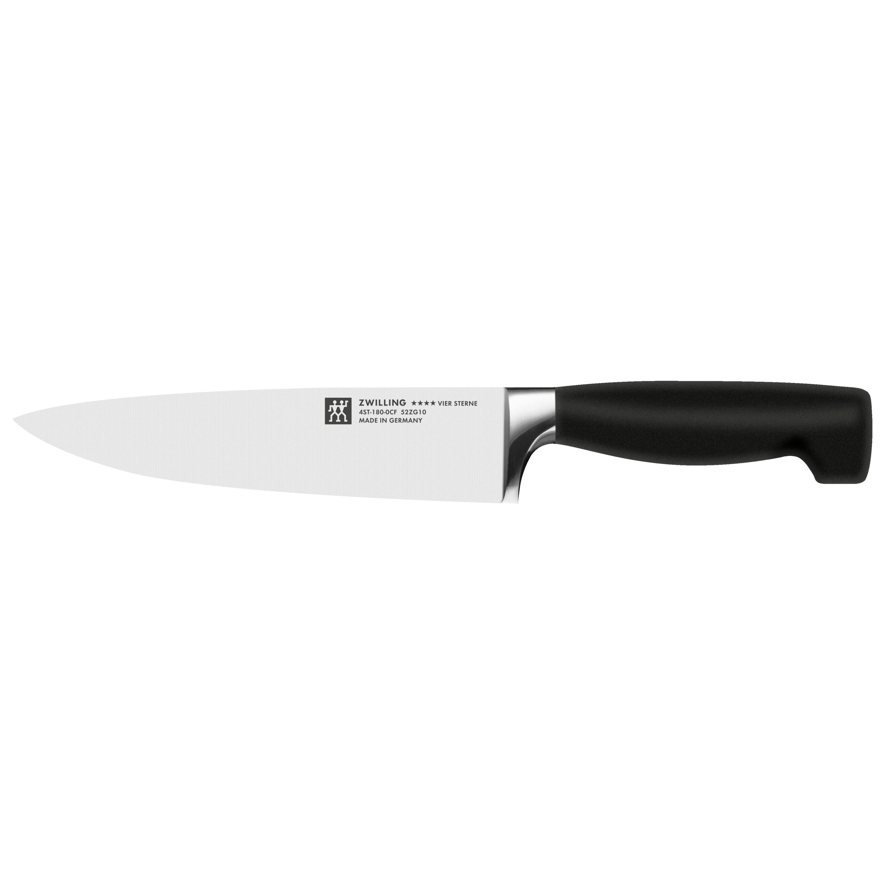 Cuchillo de chef compacto Vier Sterne Zwilling - Negro Negro-1