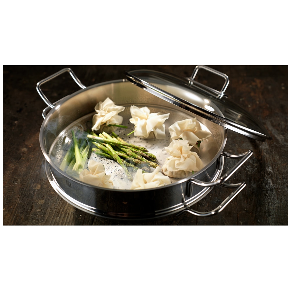 Cestillo para cocinar al vapor Plus Zwilling - Plata 24 cm Plata-2