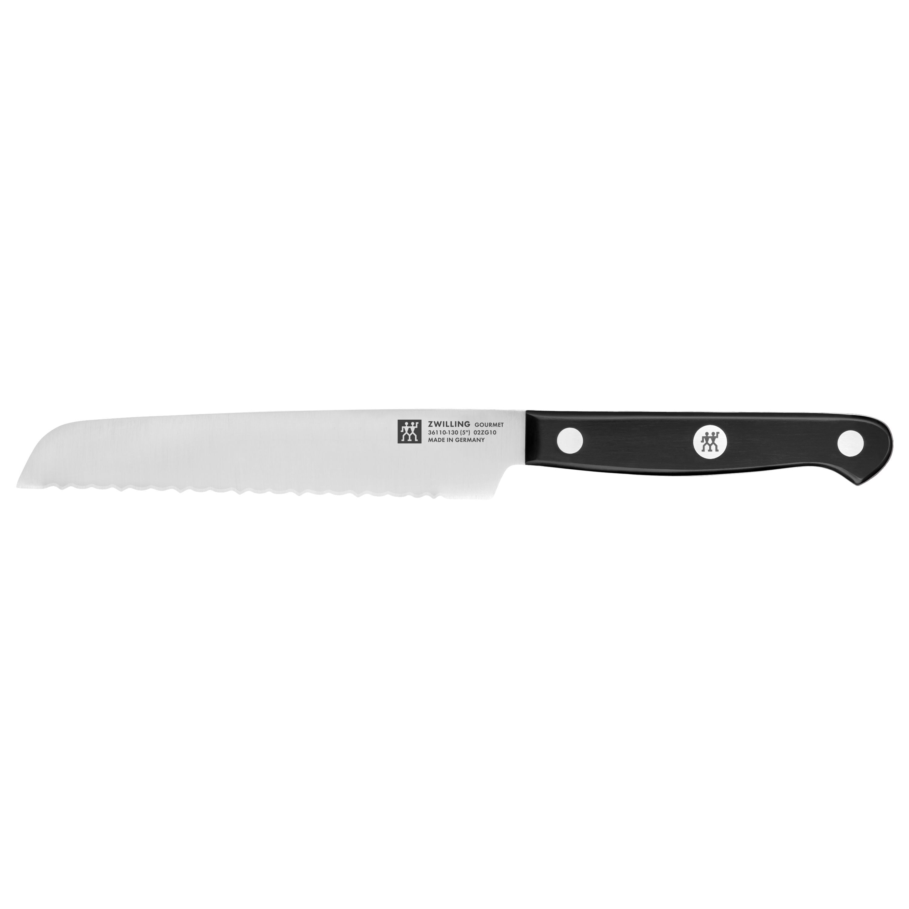 Imagen 1 de Cuchillo universal Gourmet Zwilling - Negro 13 cm Negro