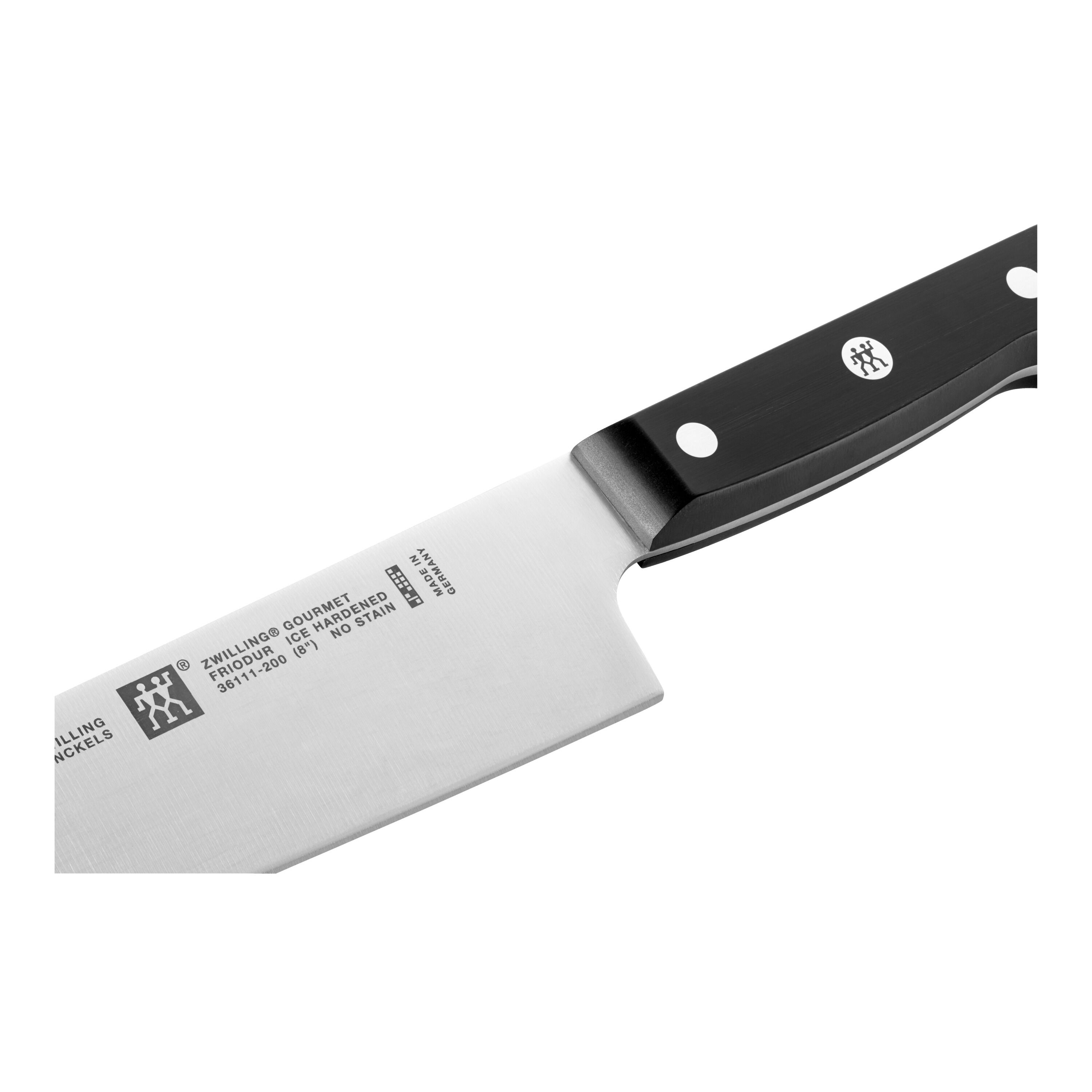 Cuchillo de chef Gourmet Zwilling - Negro 20 cm Negro-3