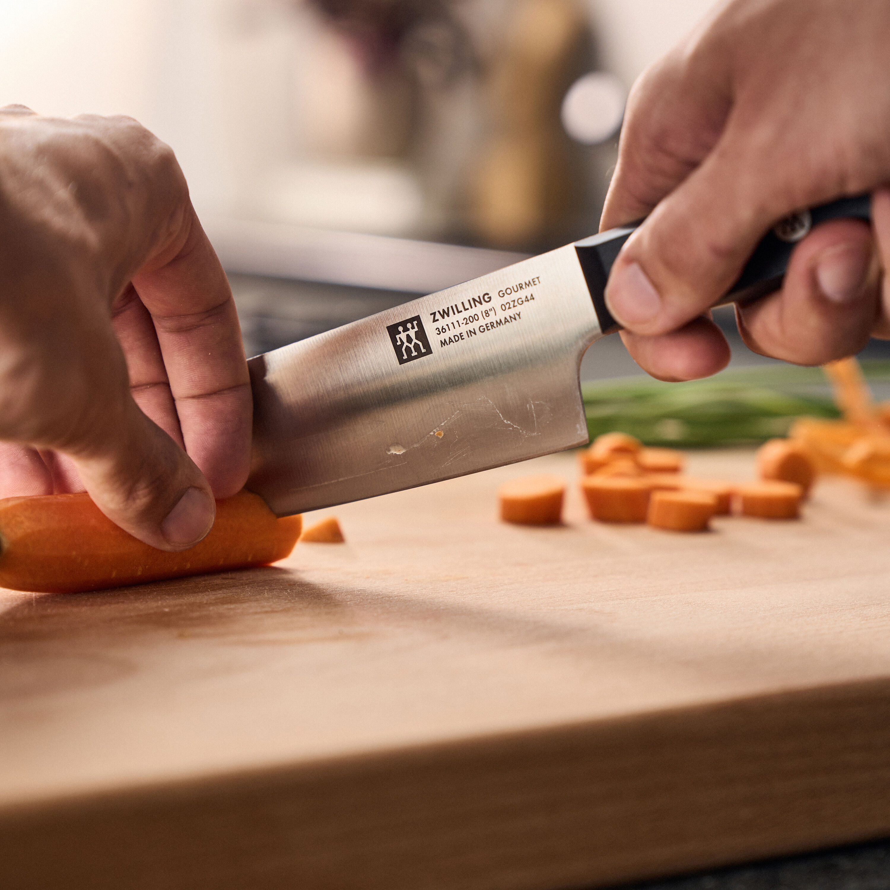 Cuchillo de chef Gourmet Zwilling - Negro 20 cm Negro-4