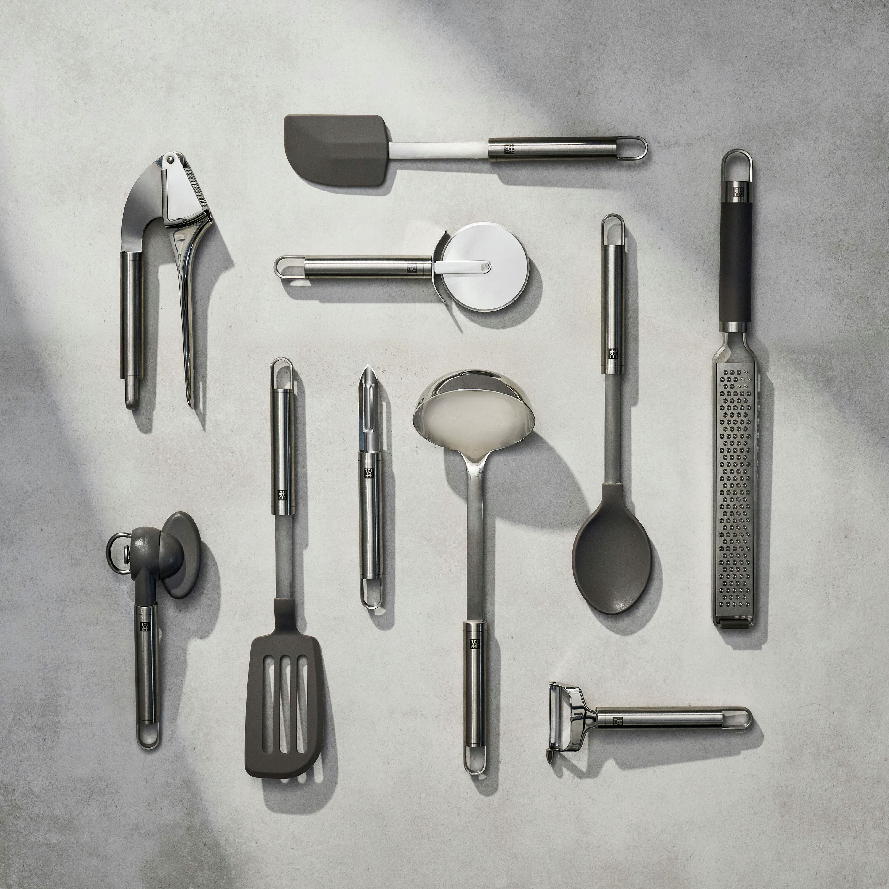 Cucharón de silicona 35 cm Pro Zwilling - Plata Plata-4