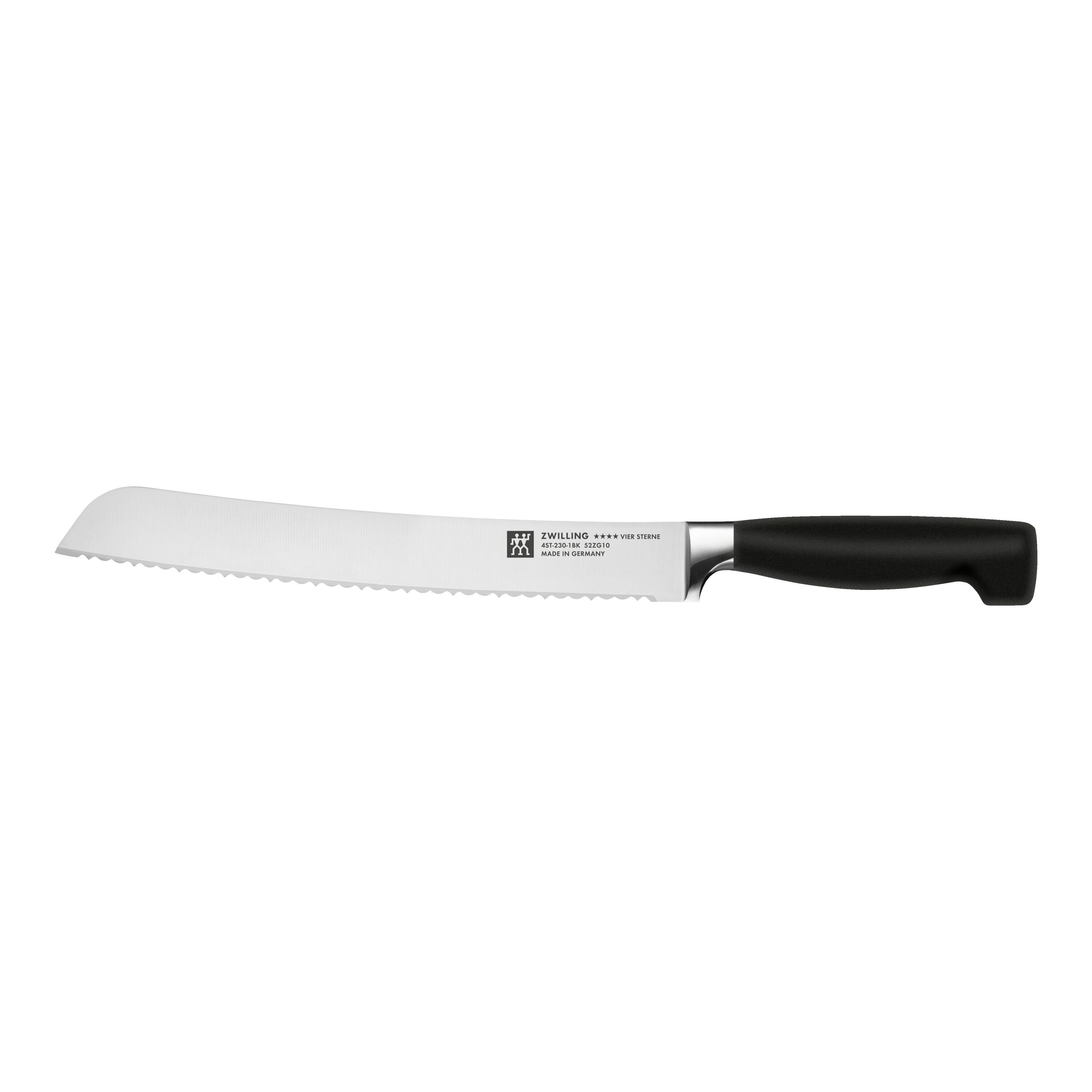 Imagen 1 de Cuchillo para pan Vier Sterne Zwilling Negro