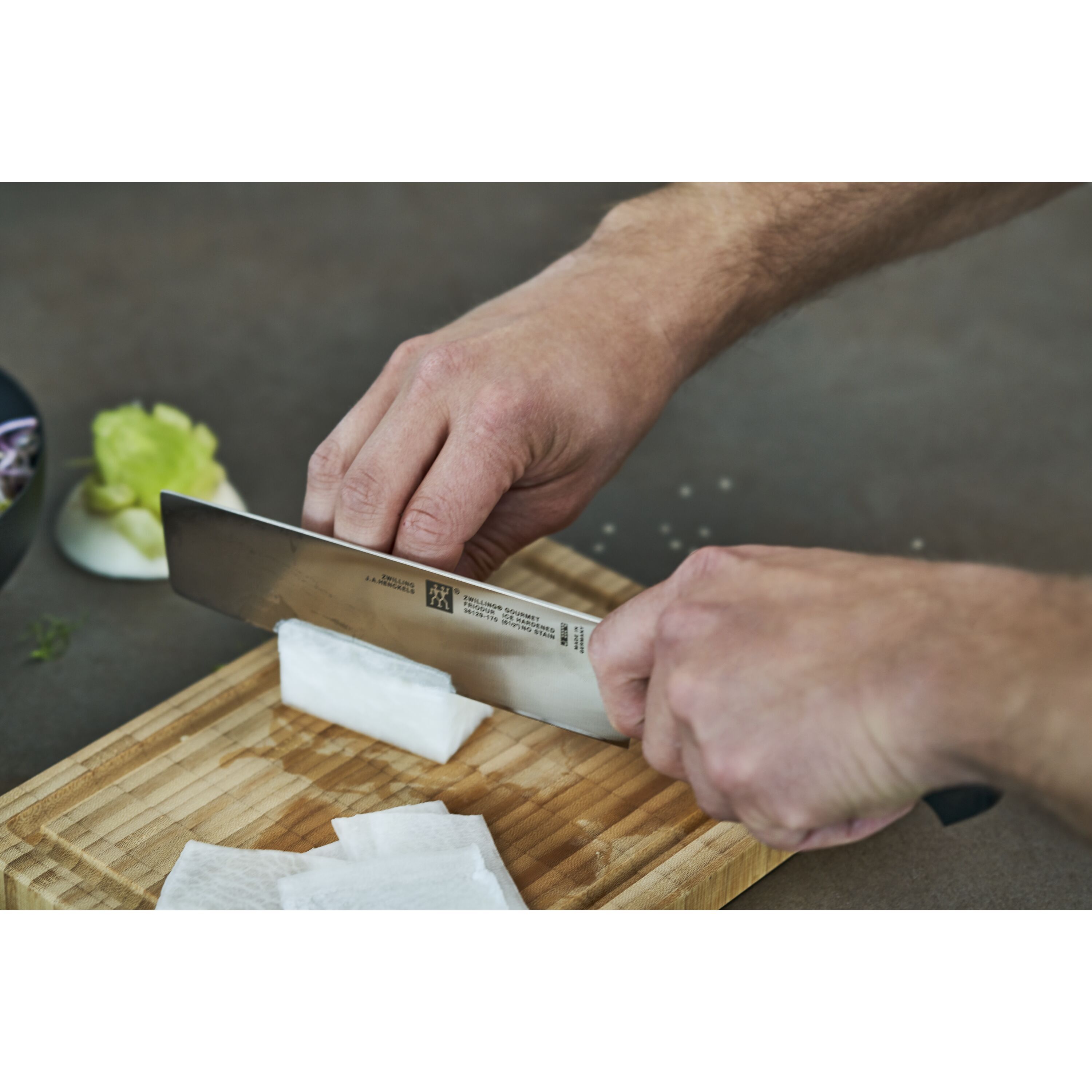 Cuchillo Nakiri Gourmet Zwilling - Negro 17 cm Negro-3