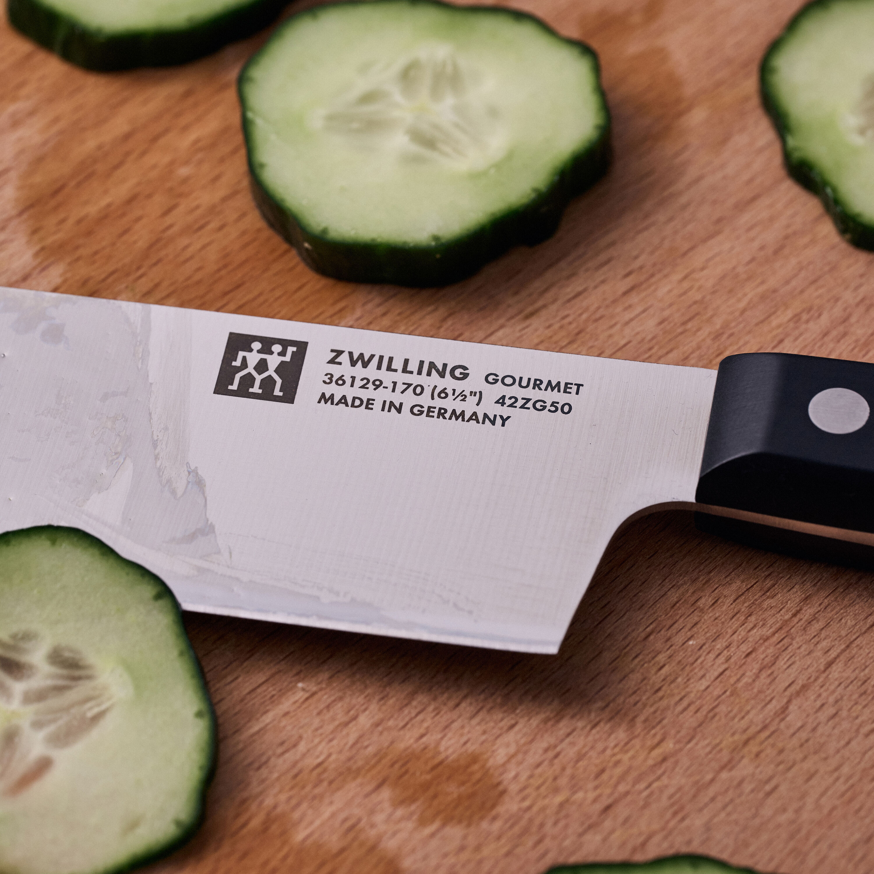 Cuchillo Nakiri Gourmet Zwilling - Negro 17 cm Negro-4