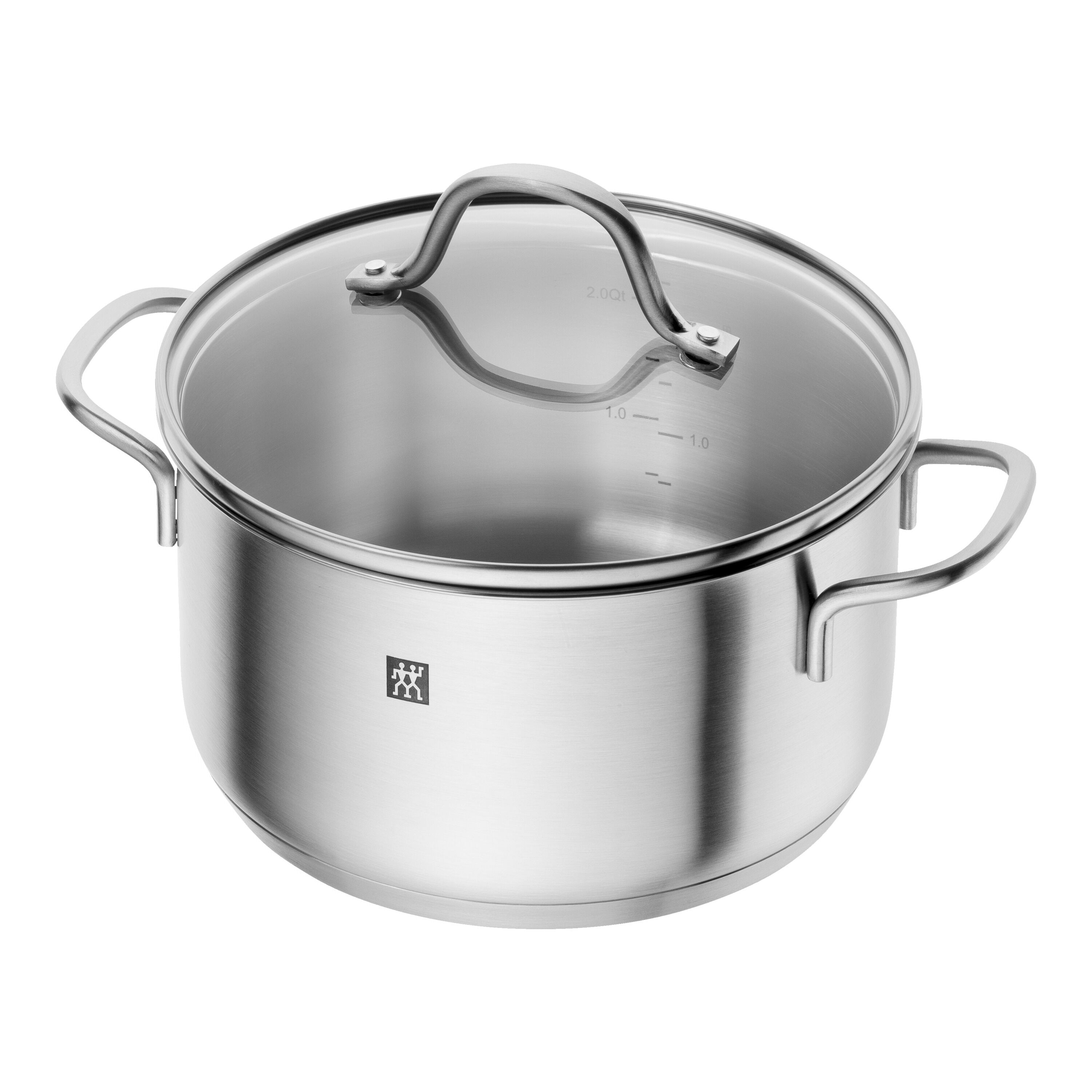Batería de cocina de 5 piezas de acero inoxidable 18/10 Flow Zwilling - Plata Plata-3