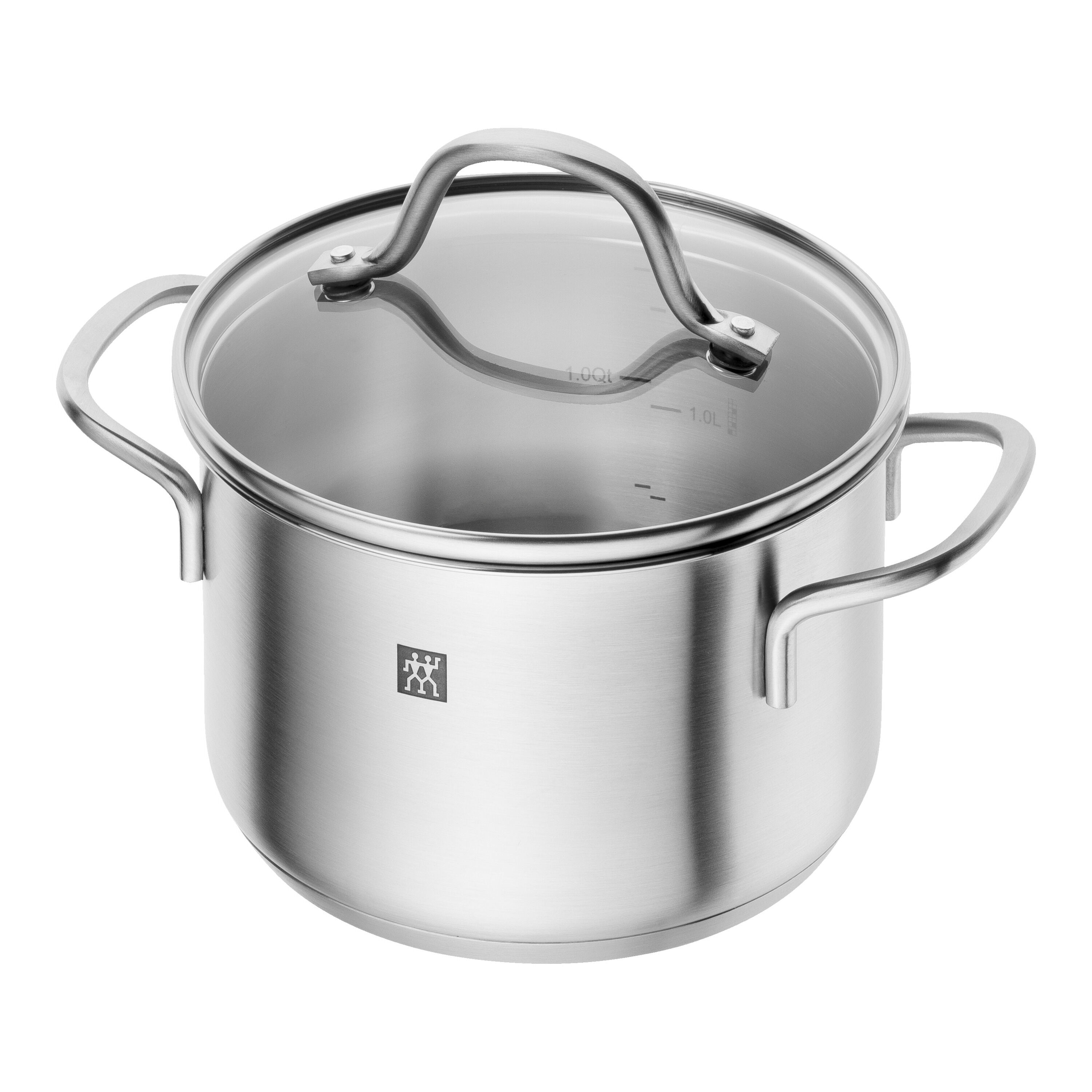 Batería de cocina de 5 piezas de acero inoxidable 18/10 Flow Zwilling - Plata Plata-4