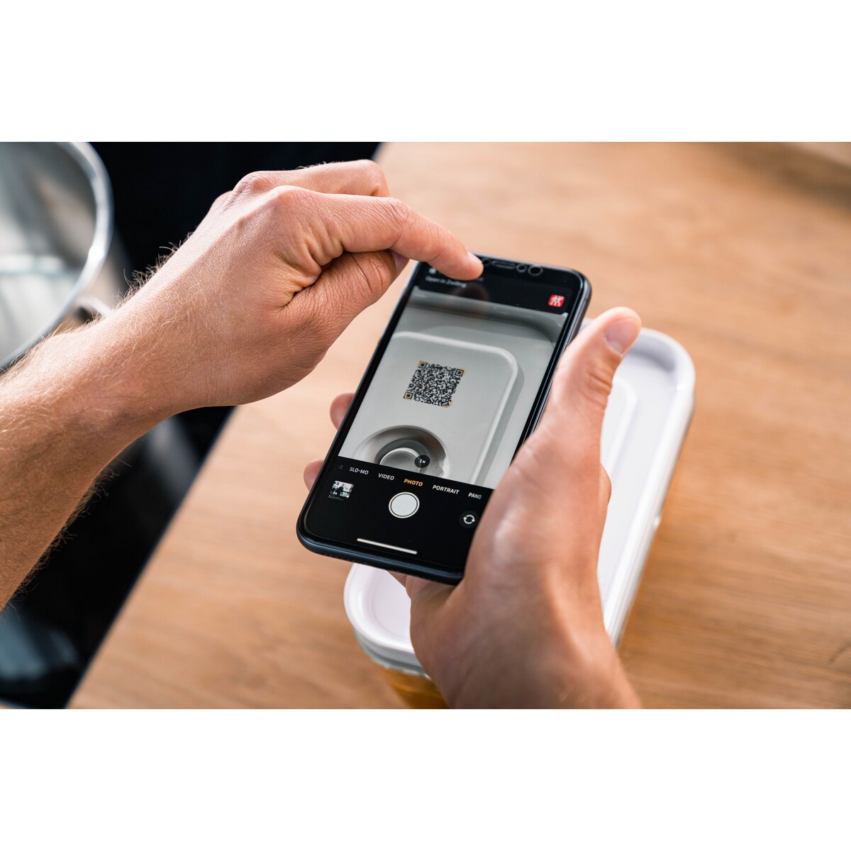 Set de 3 recipientes de plástico para vacío Fresh & Save Zwilling Blanco-4