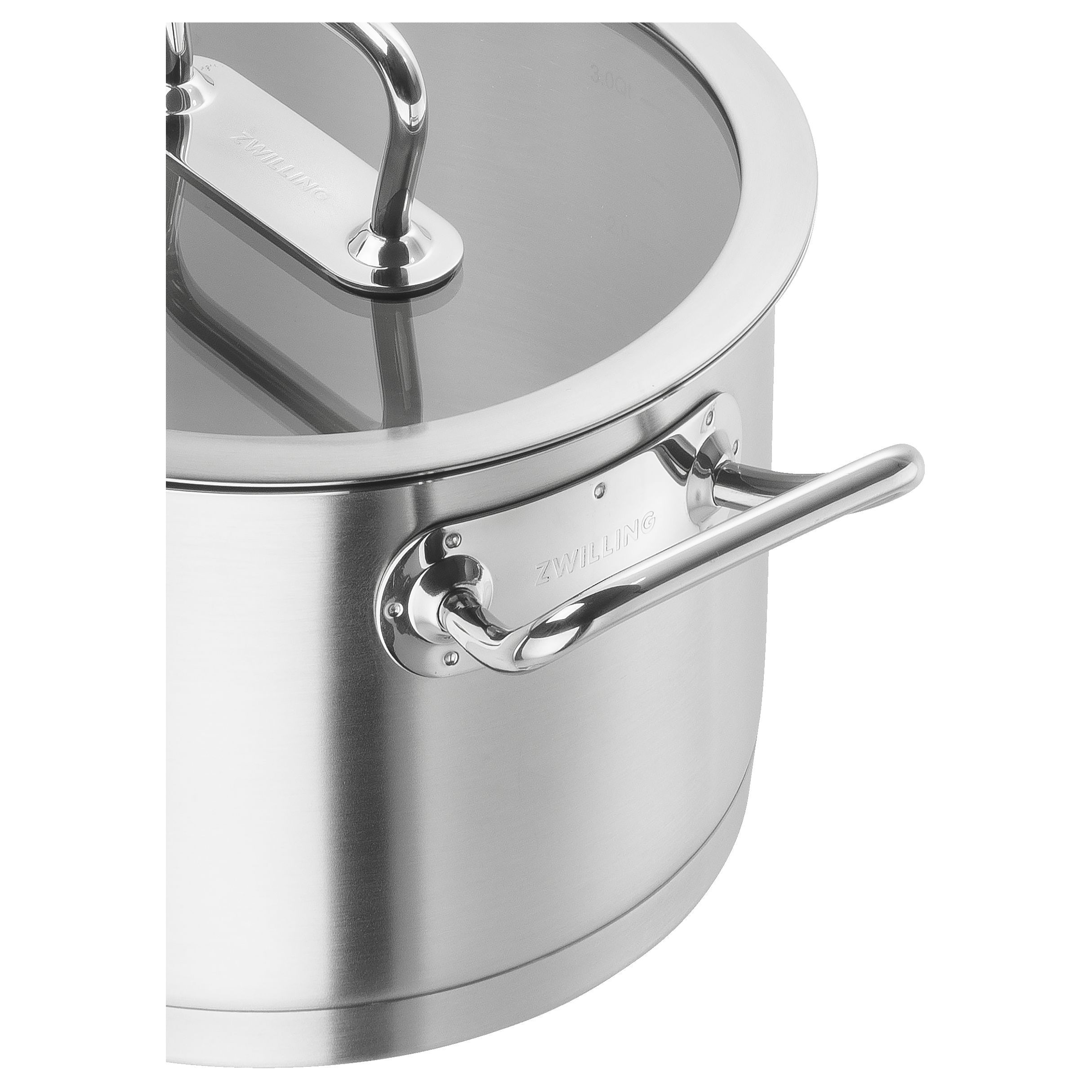 Olla alta de acero inoxidable Pro Zwilling - Plata 24 cm Plata-2
