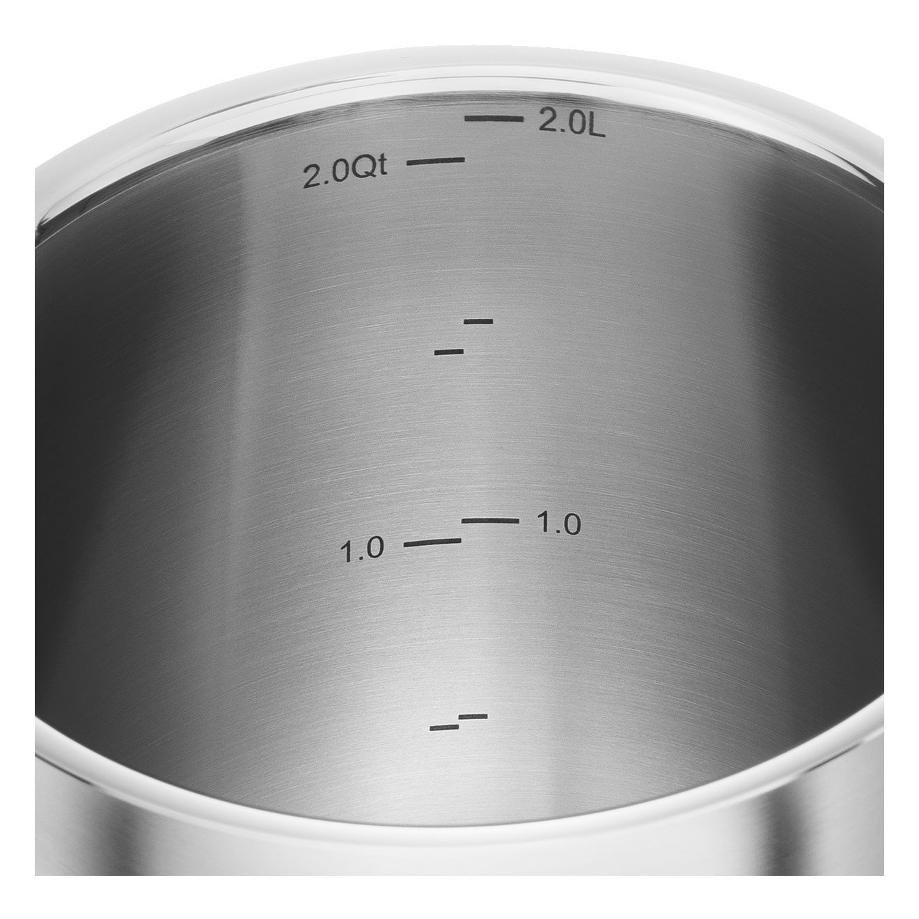 Cazo alto de acero inoxidable Pro Zwilling - Plata Plata-4