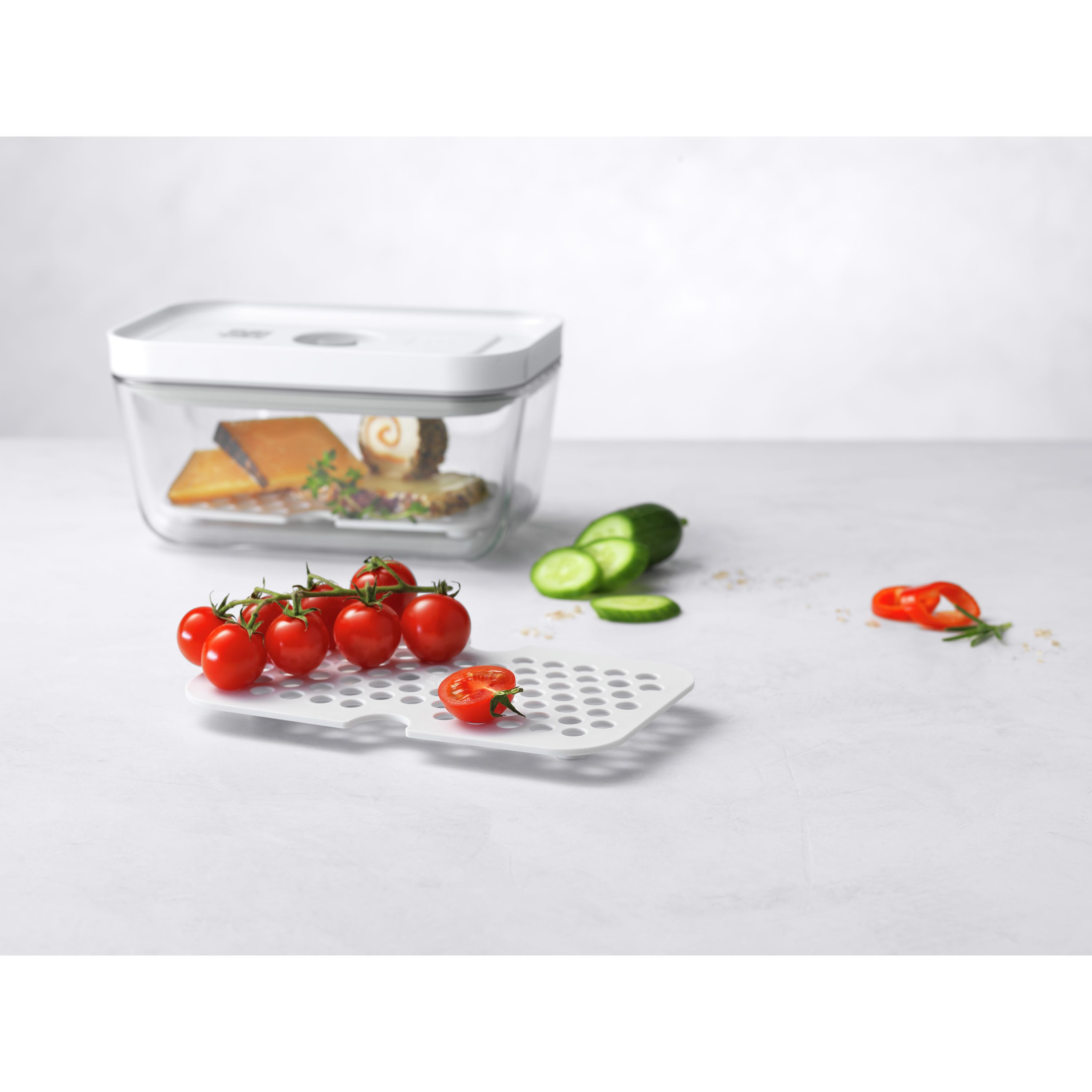 Imagen 2 de Set de 2 bandejas anti humedad Fresh & Save Zwilling - Blanco Blanco