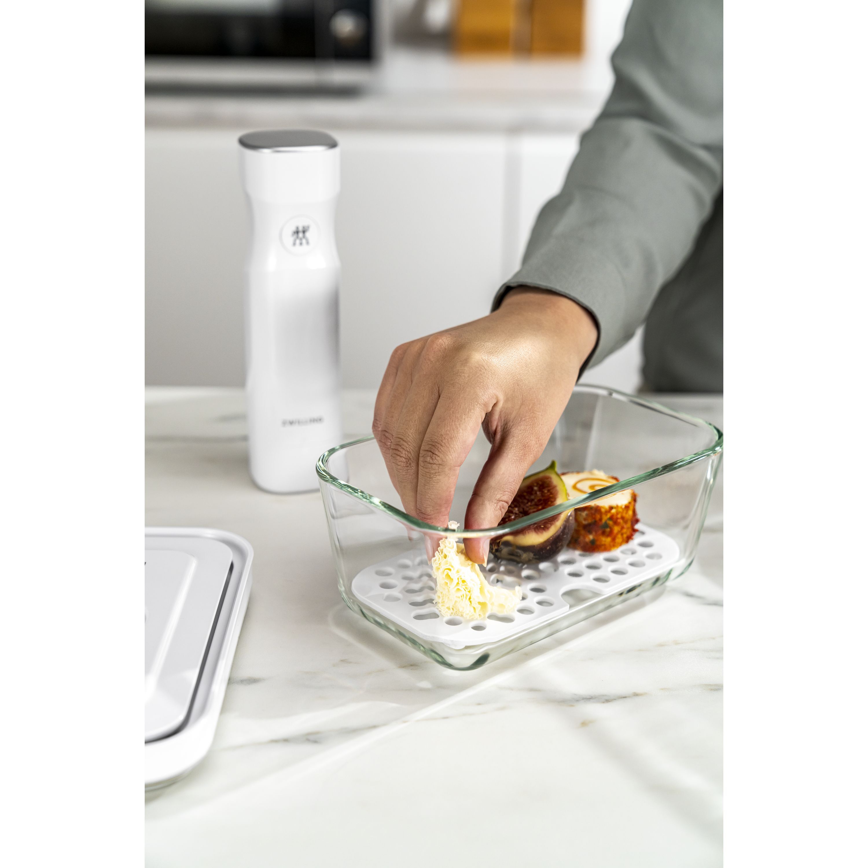 Imagen 4 de Set de 2 bandejas anti humedad Fresh & Save Zwilling - Blanco Blanco