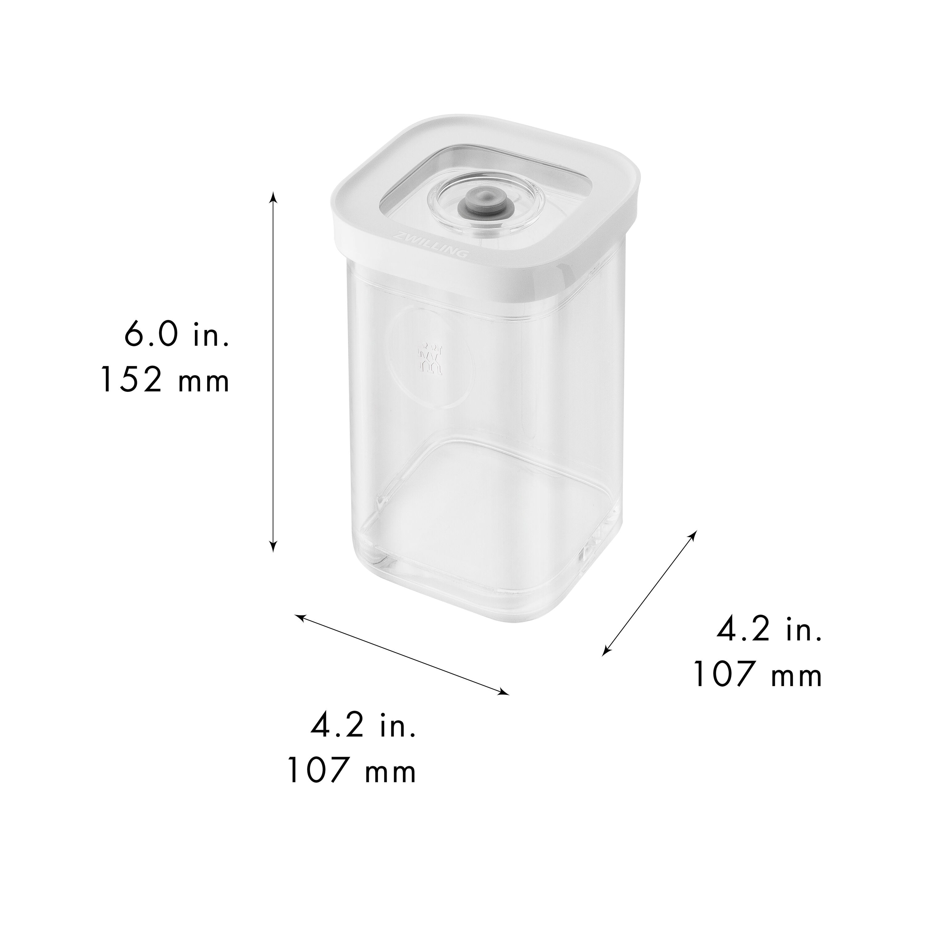 Imagen 3 de Recipiente hermético Cube 2S Fresh & Save Zwilling - Cristal Cristal