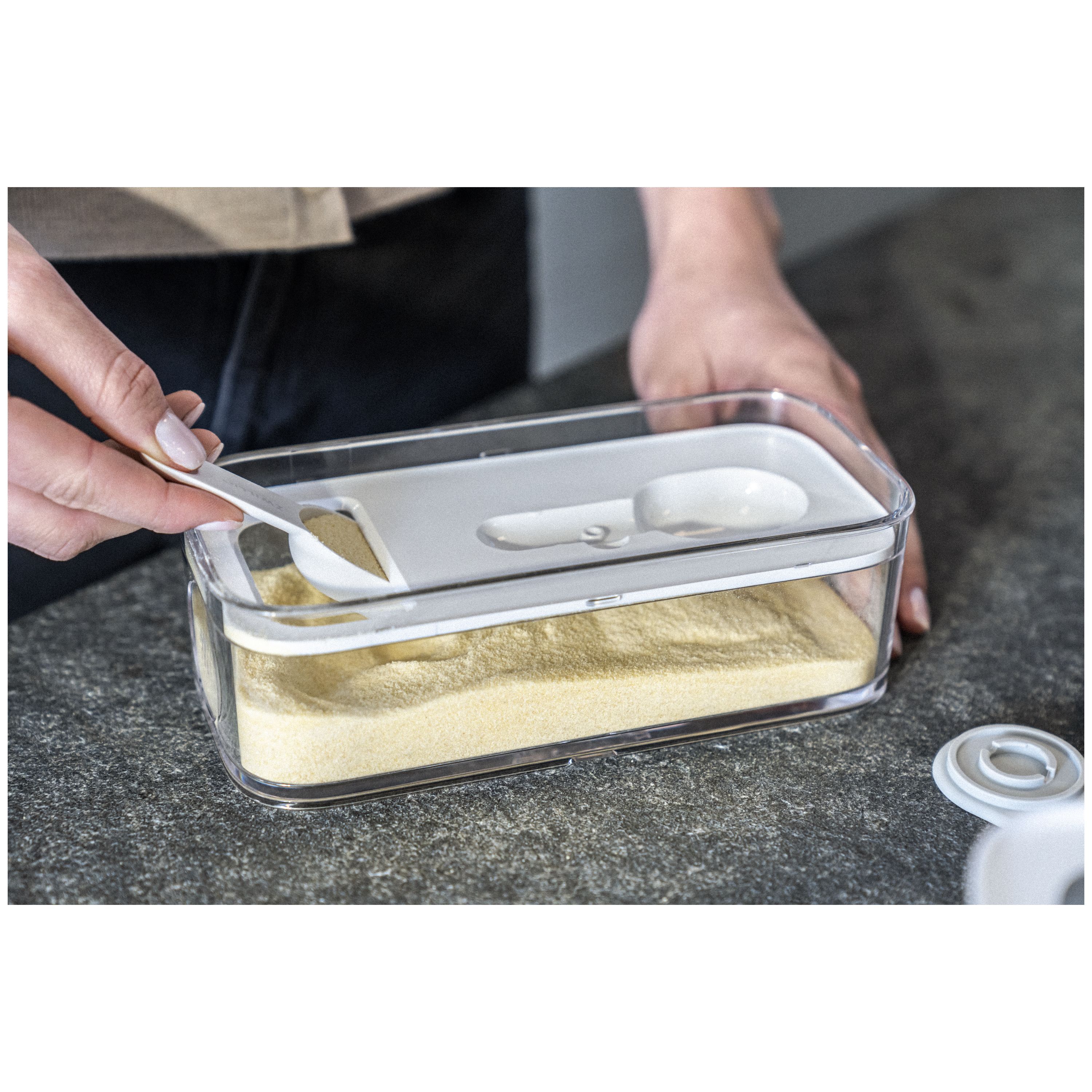 Imagen 4 de Pack medidor y dosificador para Cube M Fresh & Save Zwilling - Blanco Blanco