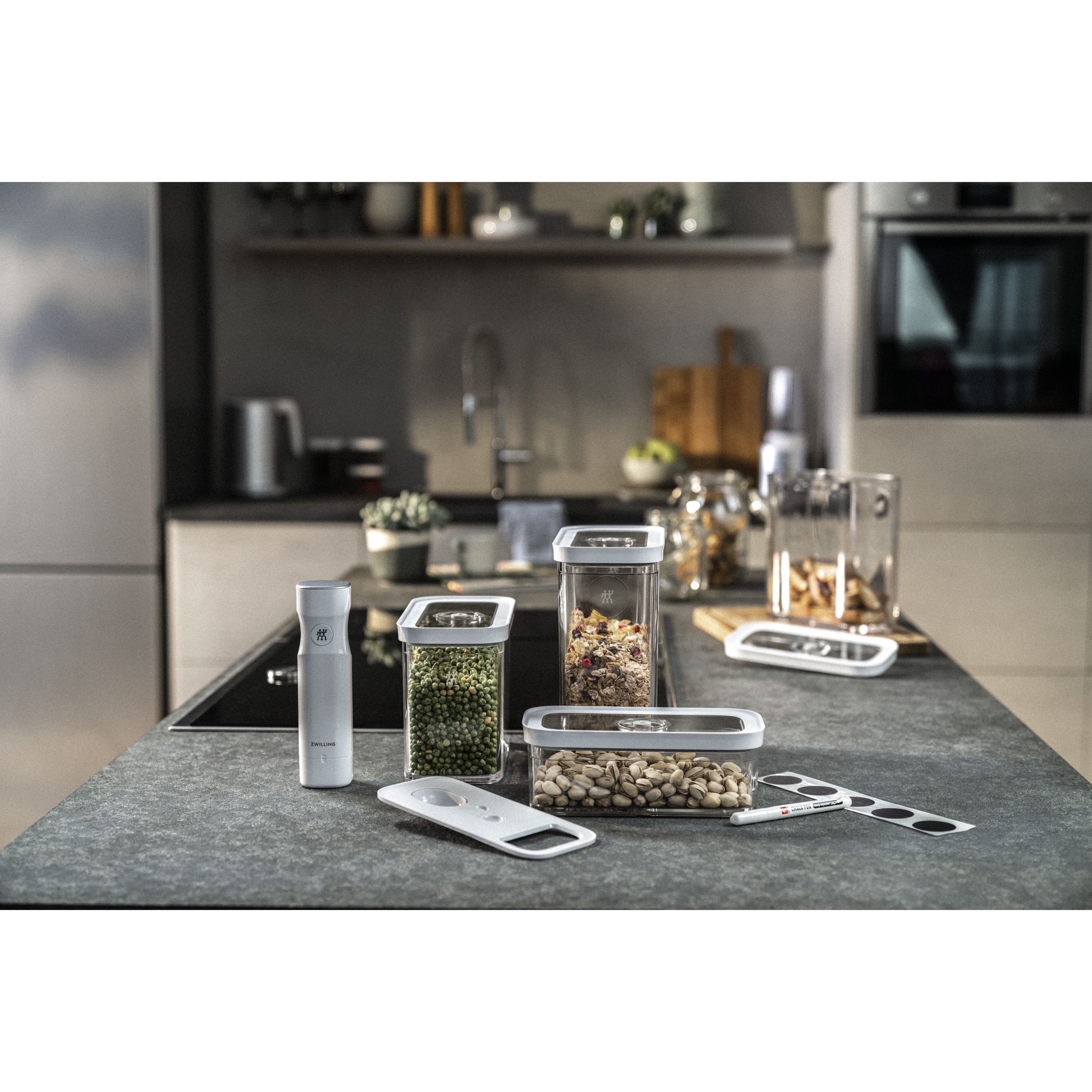 Imagen 5 de Pack medidor y dosificador para Cube M Fresh & Save Zwilling - Blanco Blanco