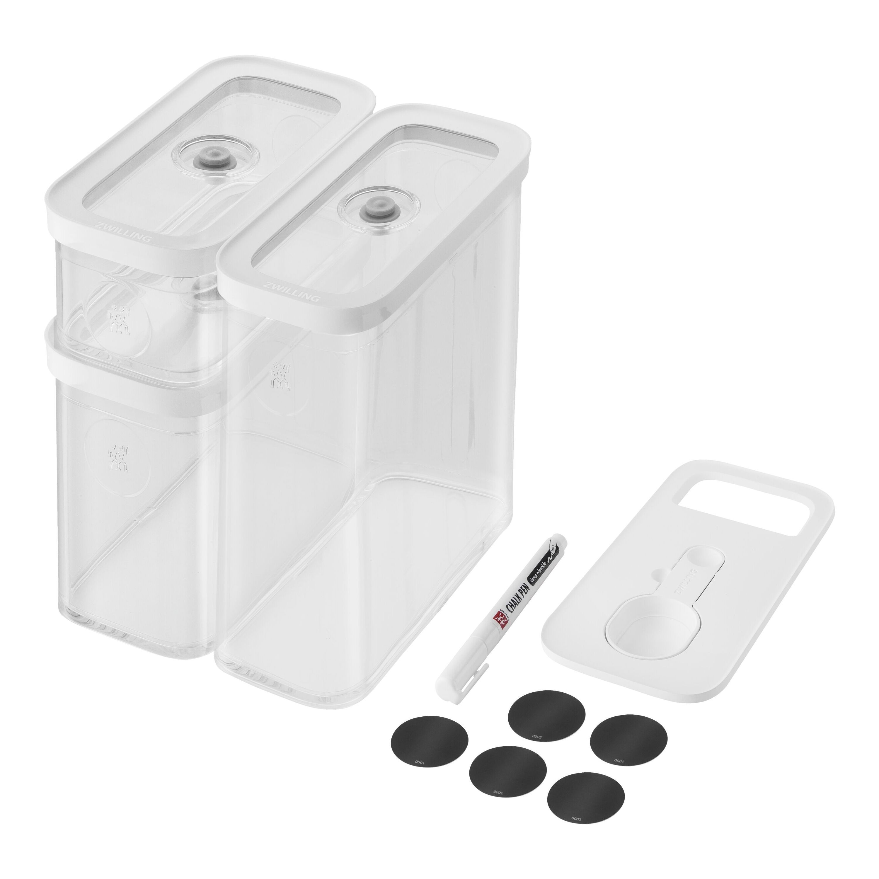 Imagen 1 de Set de 5 piezas Cube Fresh & Save Zwilling - Cristal Cristal