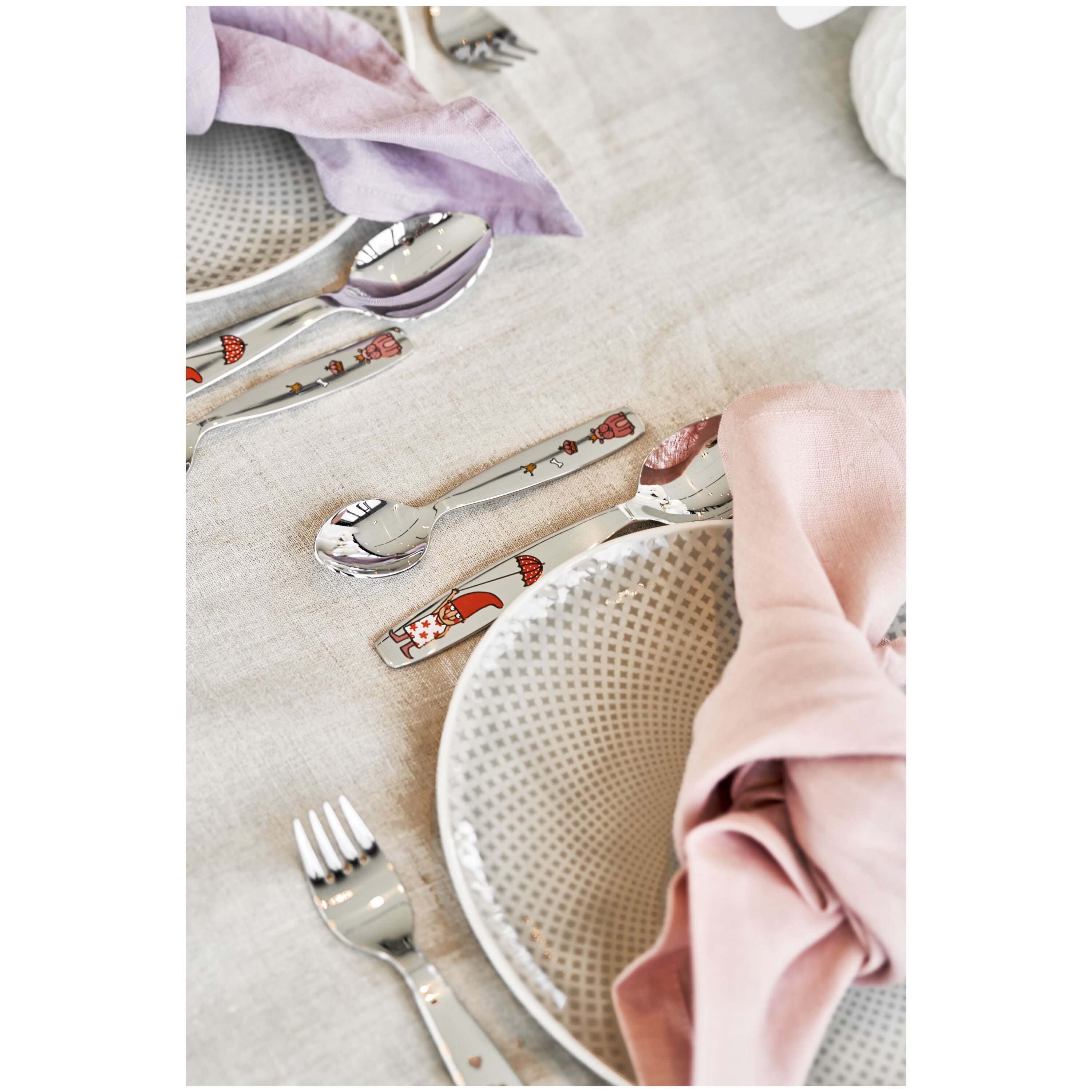 Imagen 3 de Cubertería infantil 4 piezas Prinzessin Emilie Zwilling - Plata Plata
