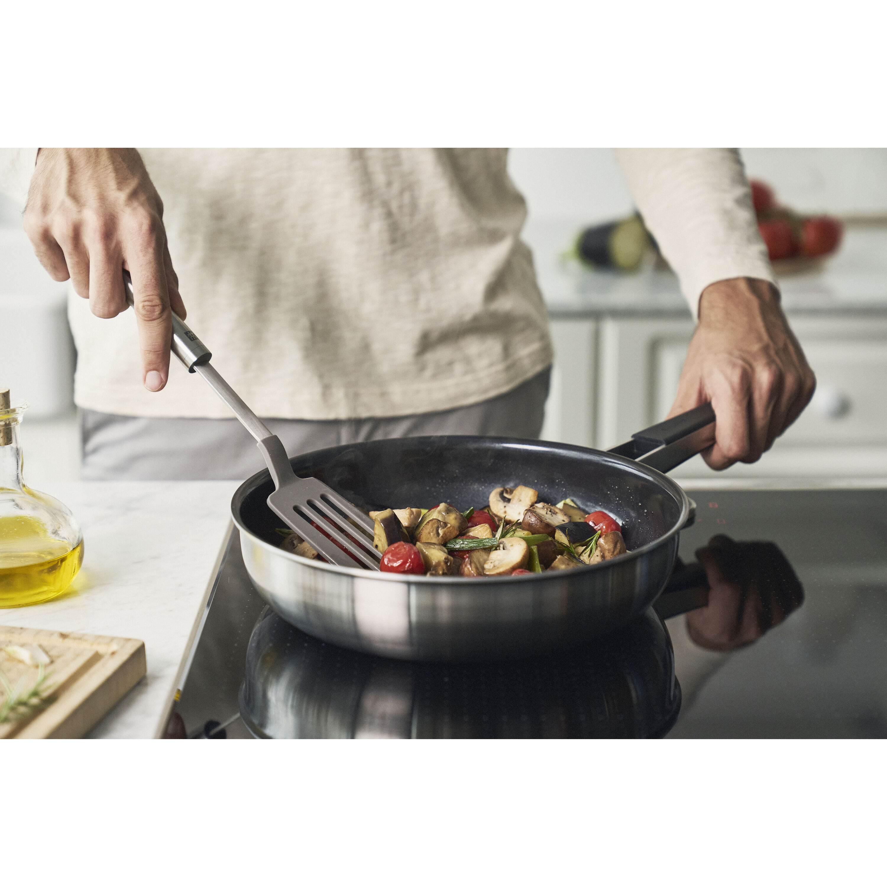 Sartén de acero inoxidable 18/10 Pure Zwilling - Gris Sartén de 20 cm Gris-2