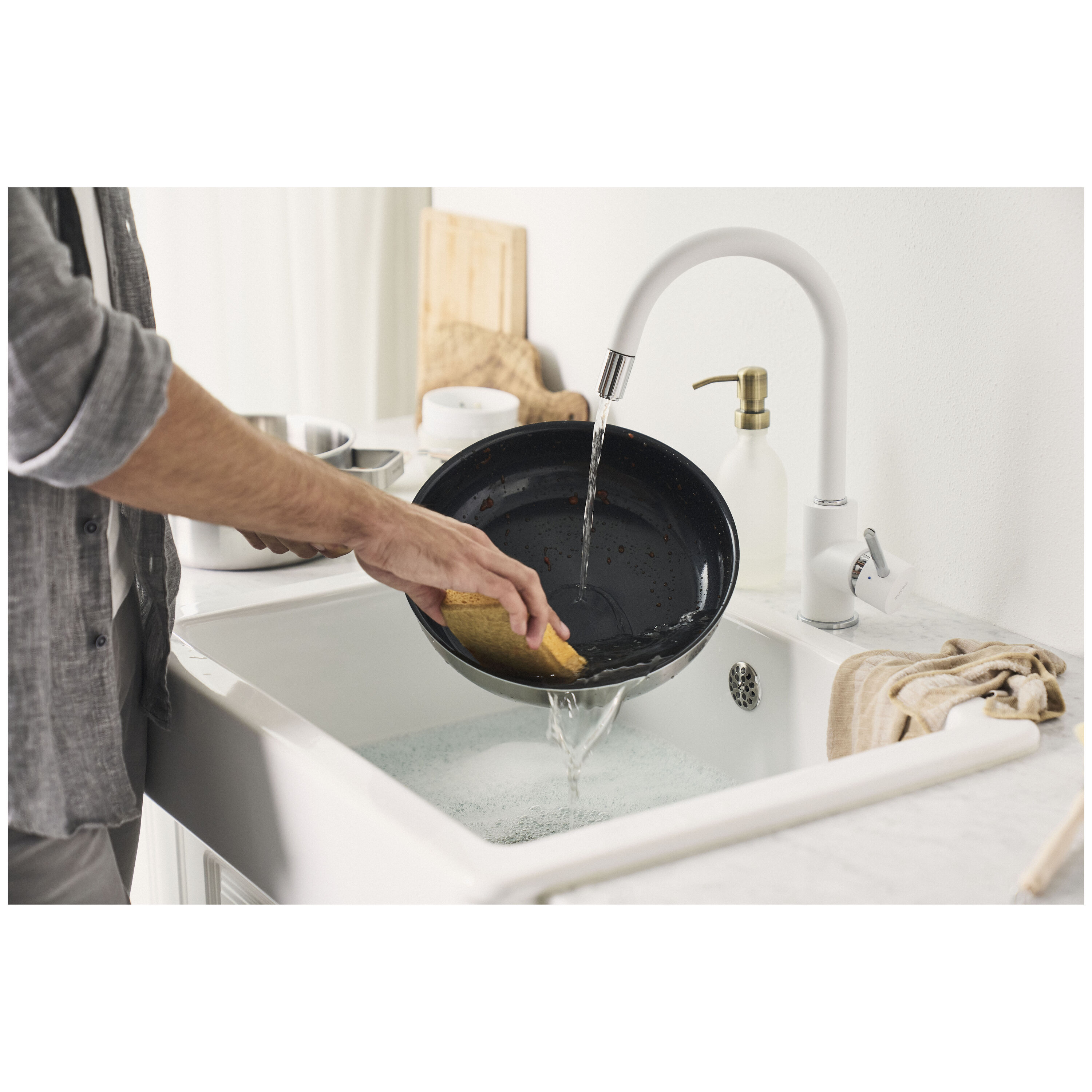 Sartén de acero inoxidable 18/10 Pure Zwilling - Gris Sartén de 20 cm Gris-3