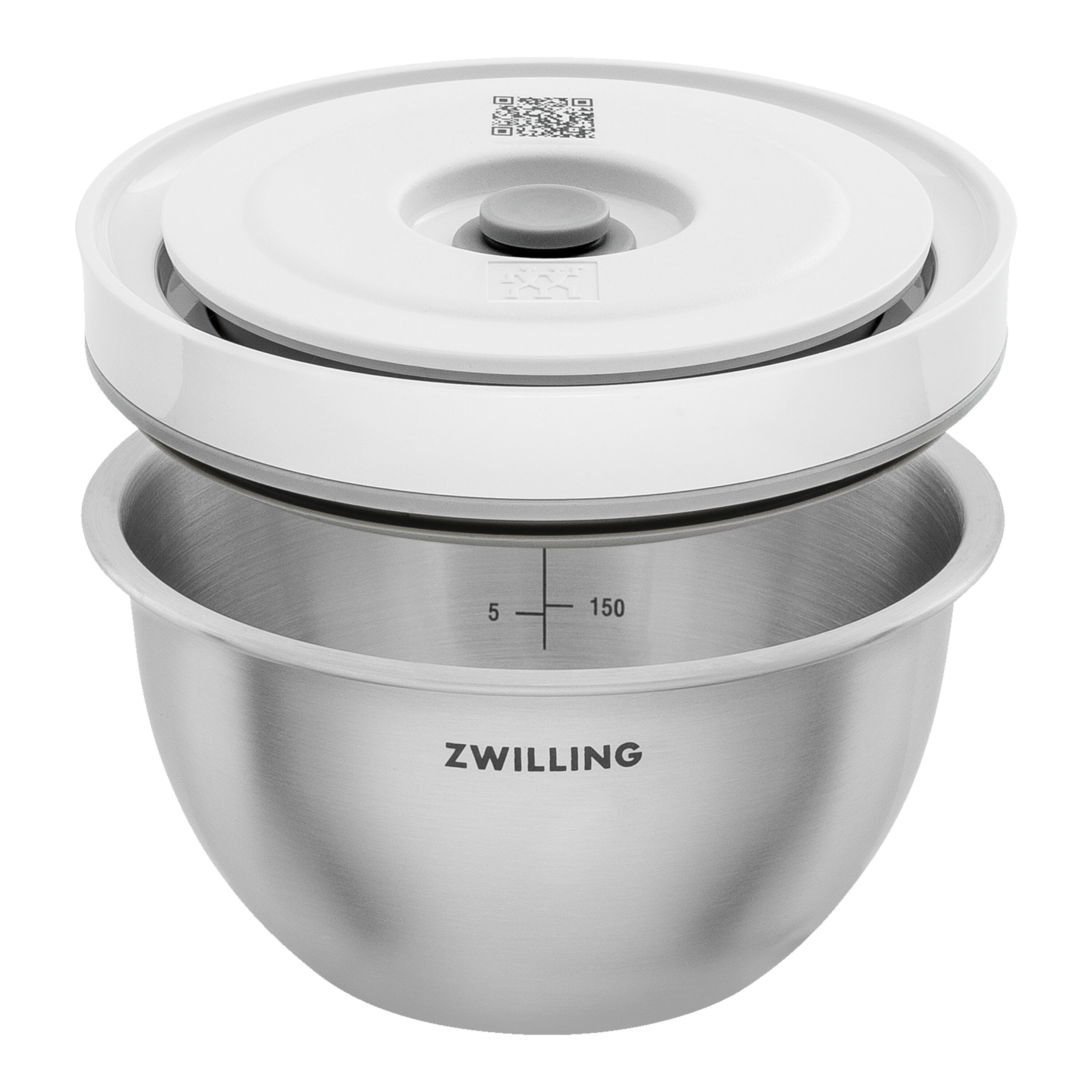 Imagen 3 de Set de 6 piezas de vacío acero inoxidable Fresh & Save Zwilling - Gris Gris