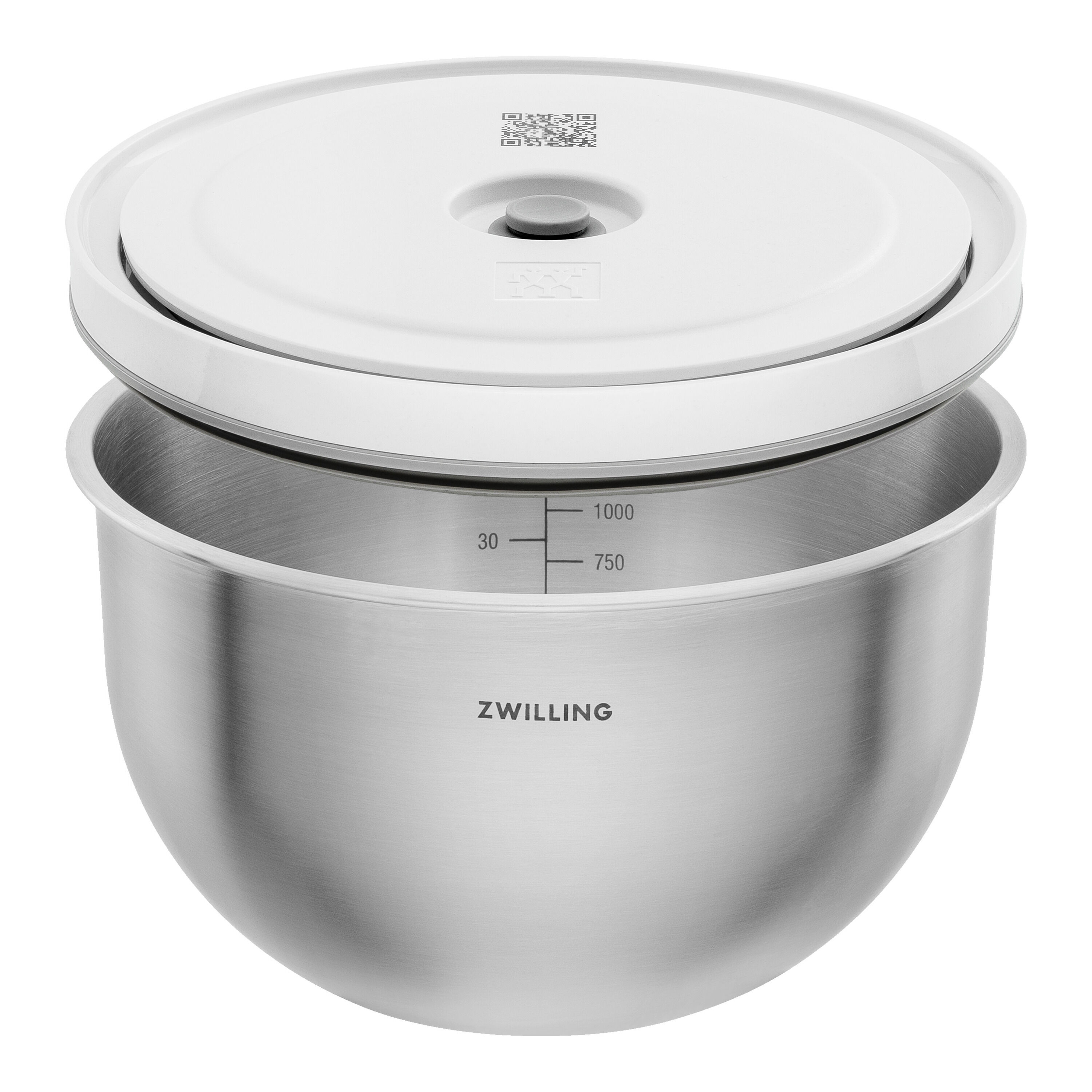 Imagen 4 de Set de 6 piezas de vacío acero inoxidable Fresh & Save Zwilling - Gris Gris