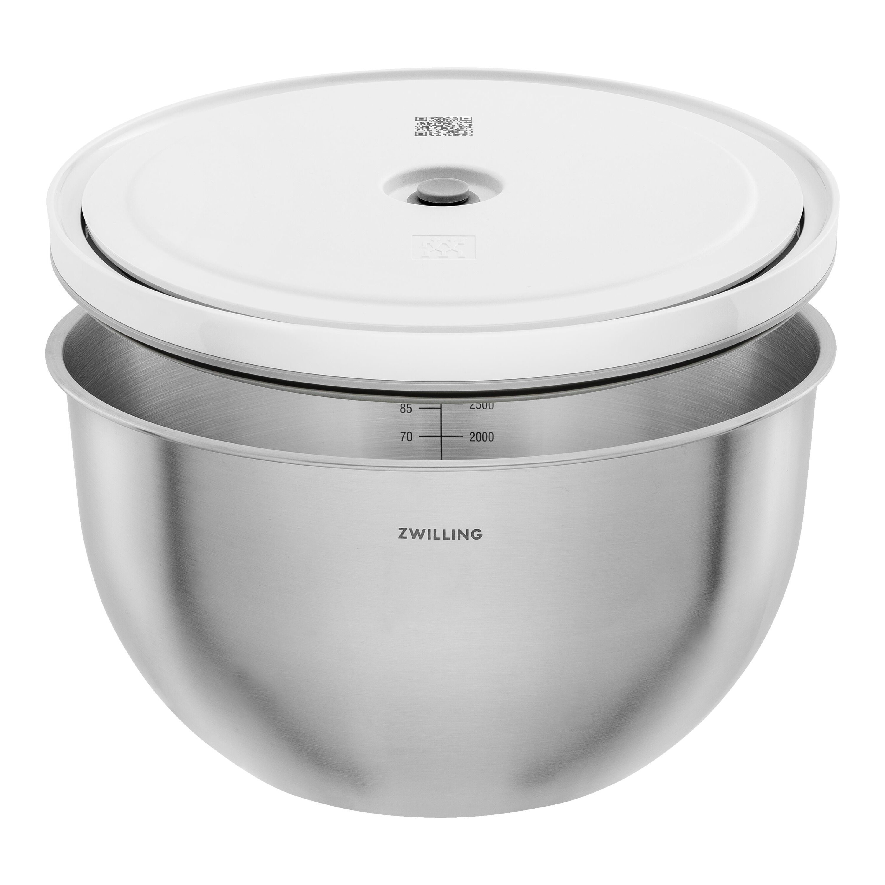 Imagen 5 de Set de 6 piezas de vacío acero inoxidable Fresh & Save Zwilling - Gris Gris