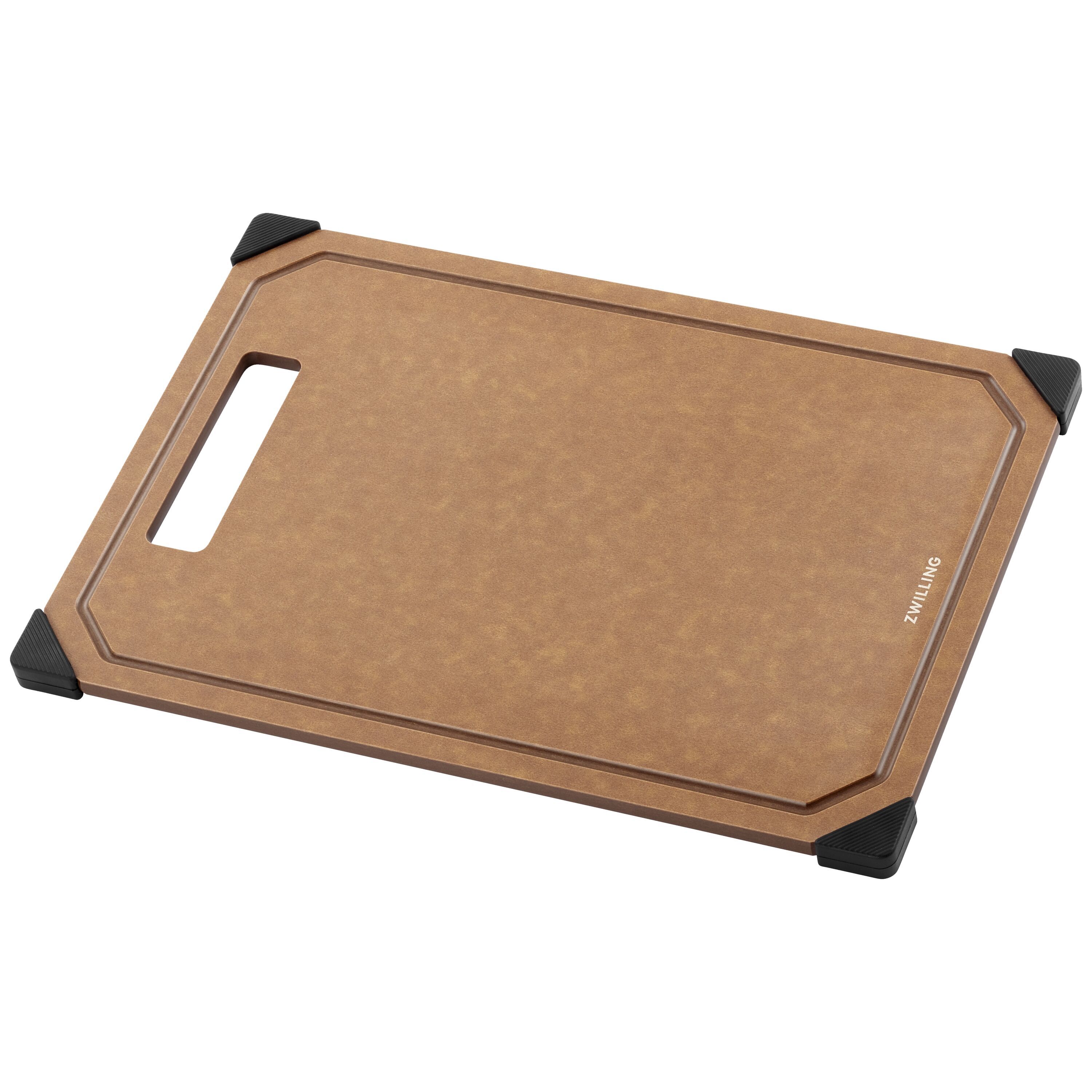 Tabla de cortar de fibra de madera Zwilling - Marrón 31 cm Marrón-1