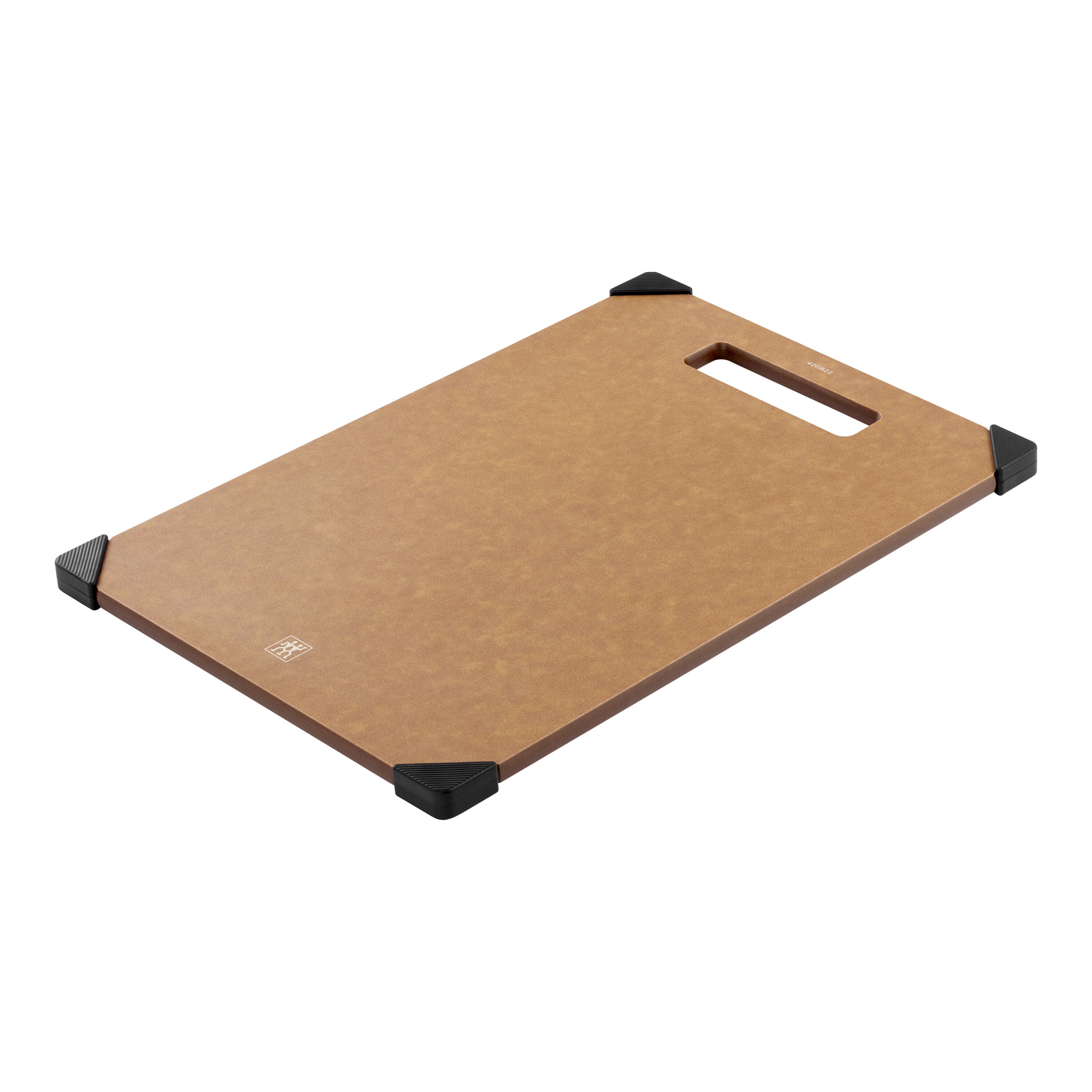 Tabla de cortar de fibra de madera Zwilling - Marrón 31 cm Marrón-3