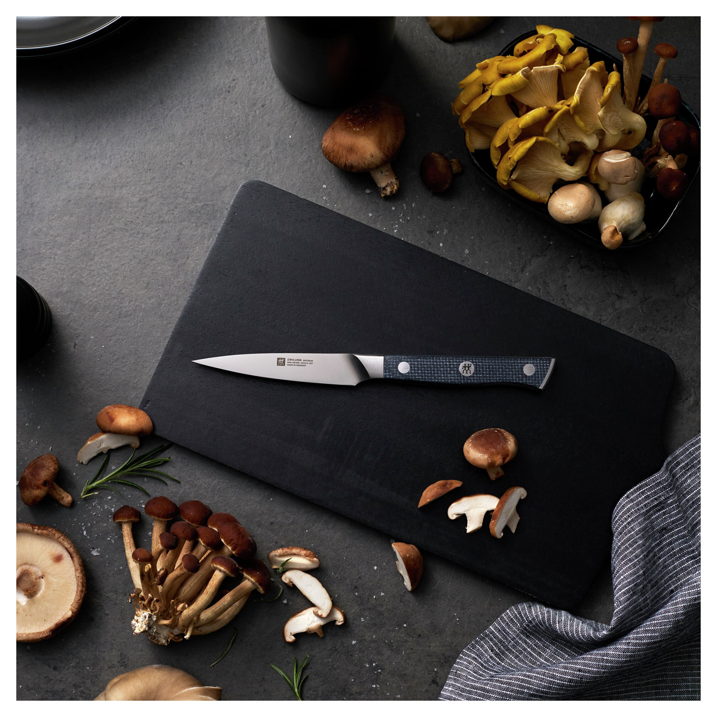 Imagen 2 de Cuchillo puntilla 10 cm Spectrum Zwilling - Negro Negro