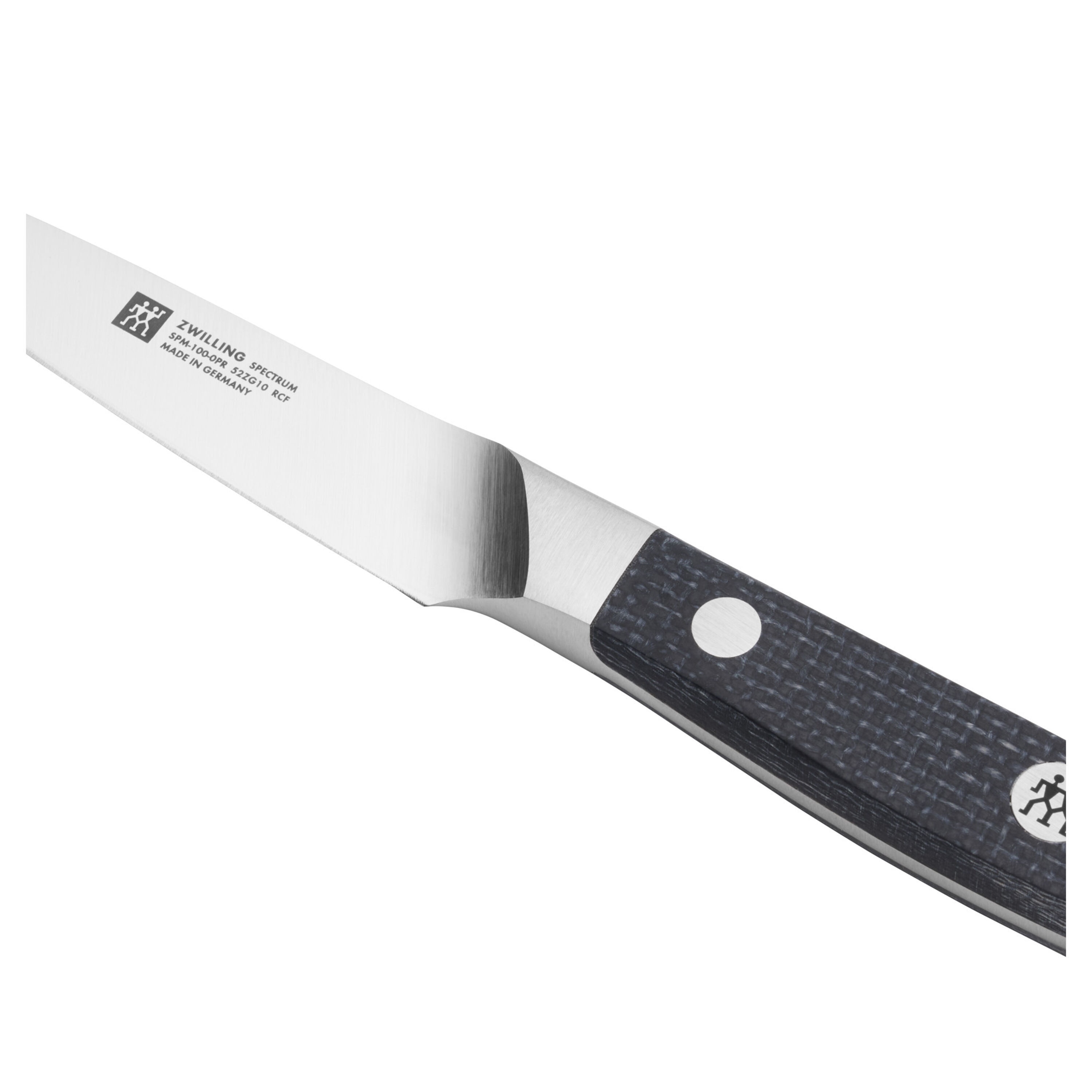 Imagen 3 de Cuchillo puntilla 10 cm Spectrum Zwilling - Negro Negro