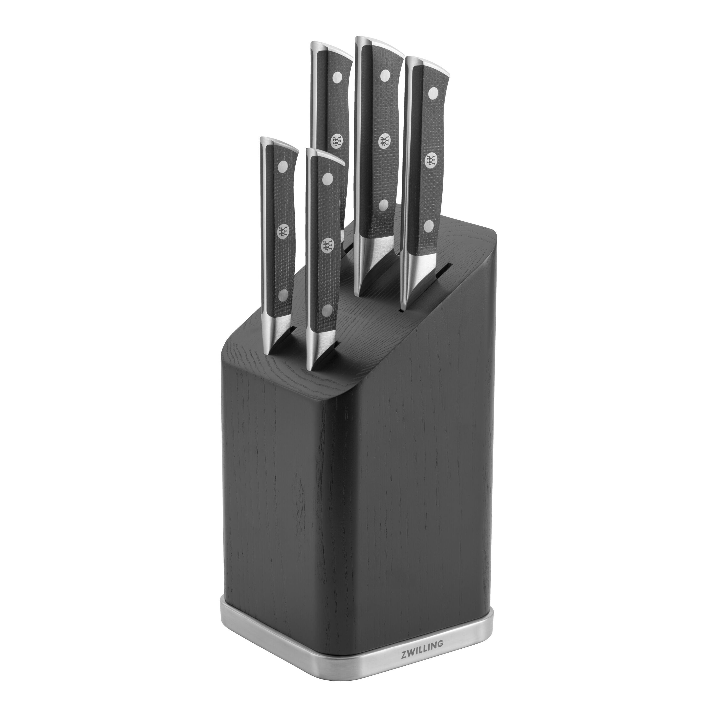 Imagen 1 de Taco de cuchillos 6 piezas Spectrum Zwilling - Negro Negro