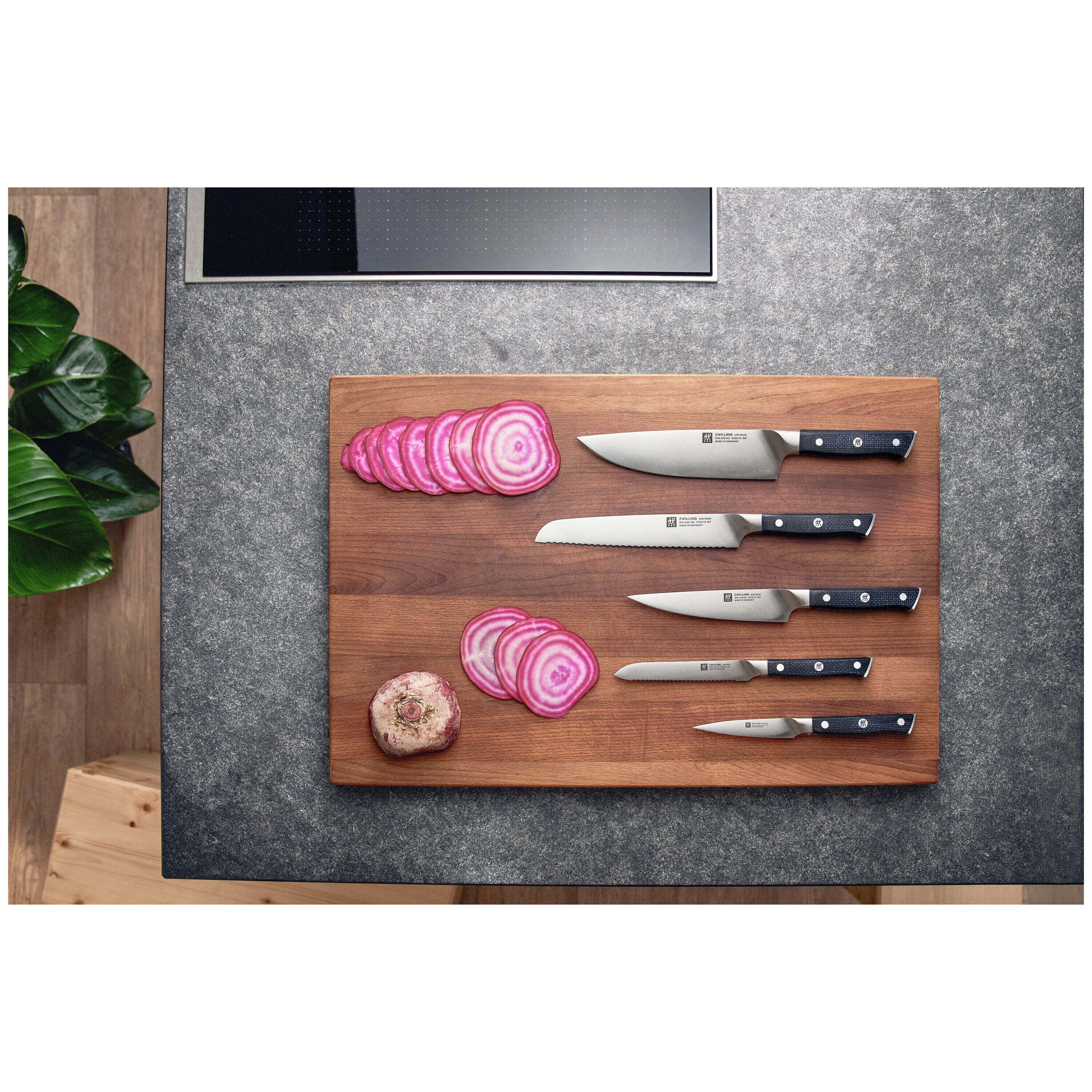 Imagen 4 de Taco de cuchillos 6 piezas Spectrum Zwilling - Negro Negro