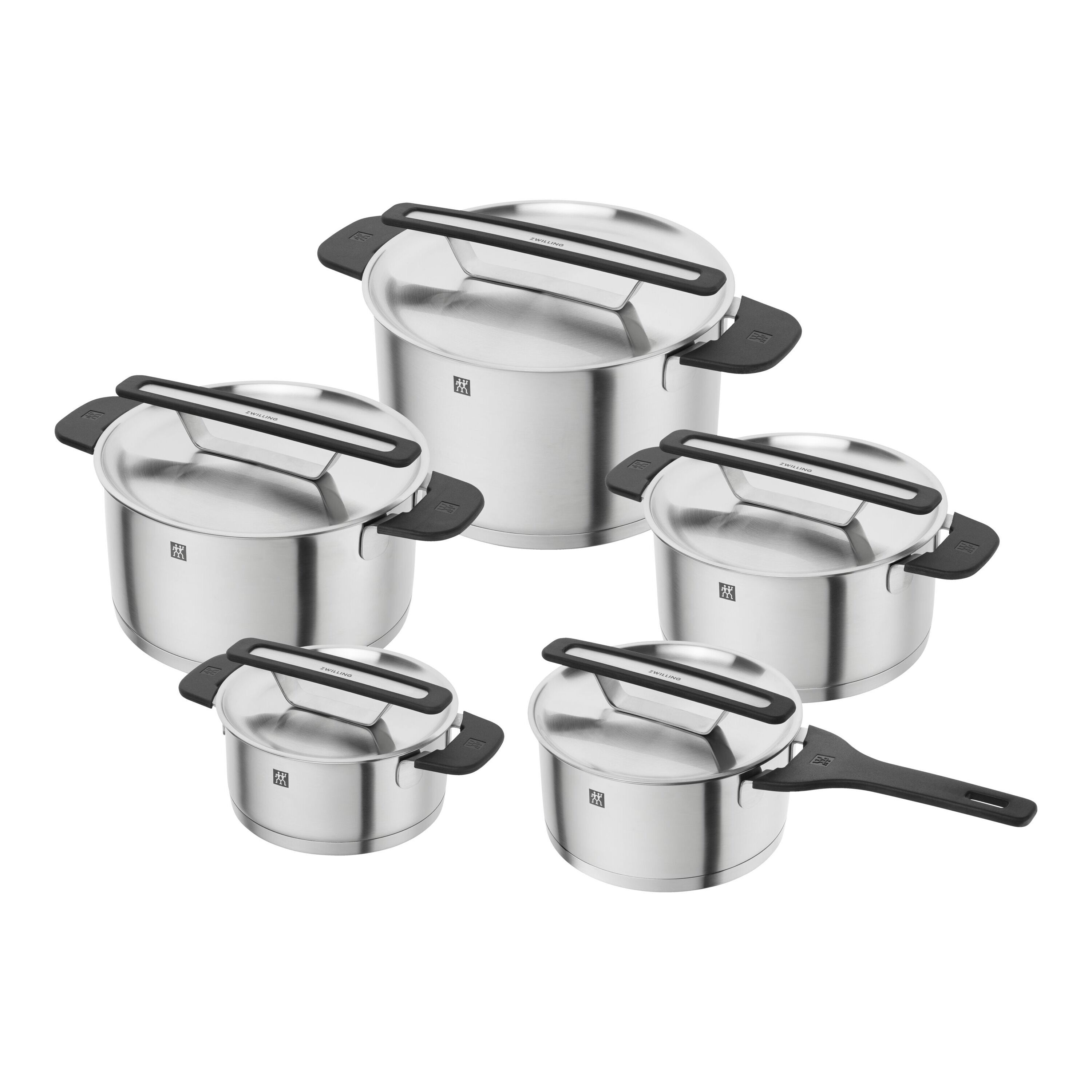 Imagen 1 de Batería de cocina 5 piezas More Zwilling - Plata Plata